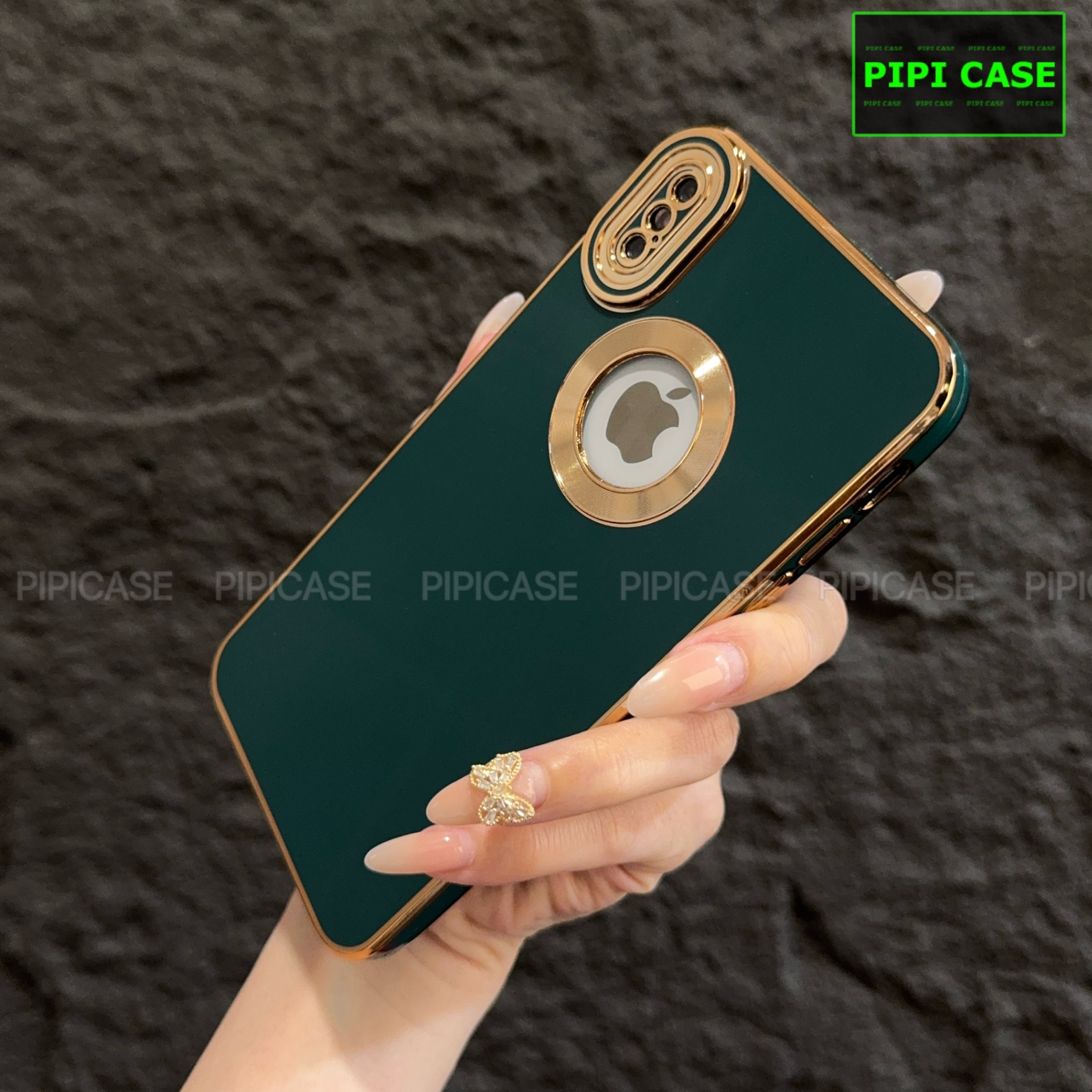 Ốp Lưng iPhone XS Max - Pandora - Xanh Lá 2