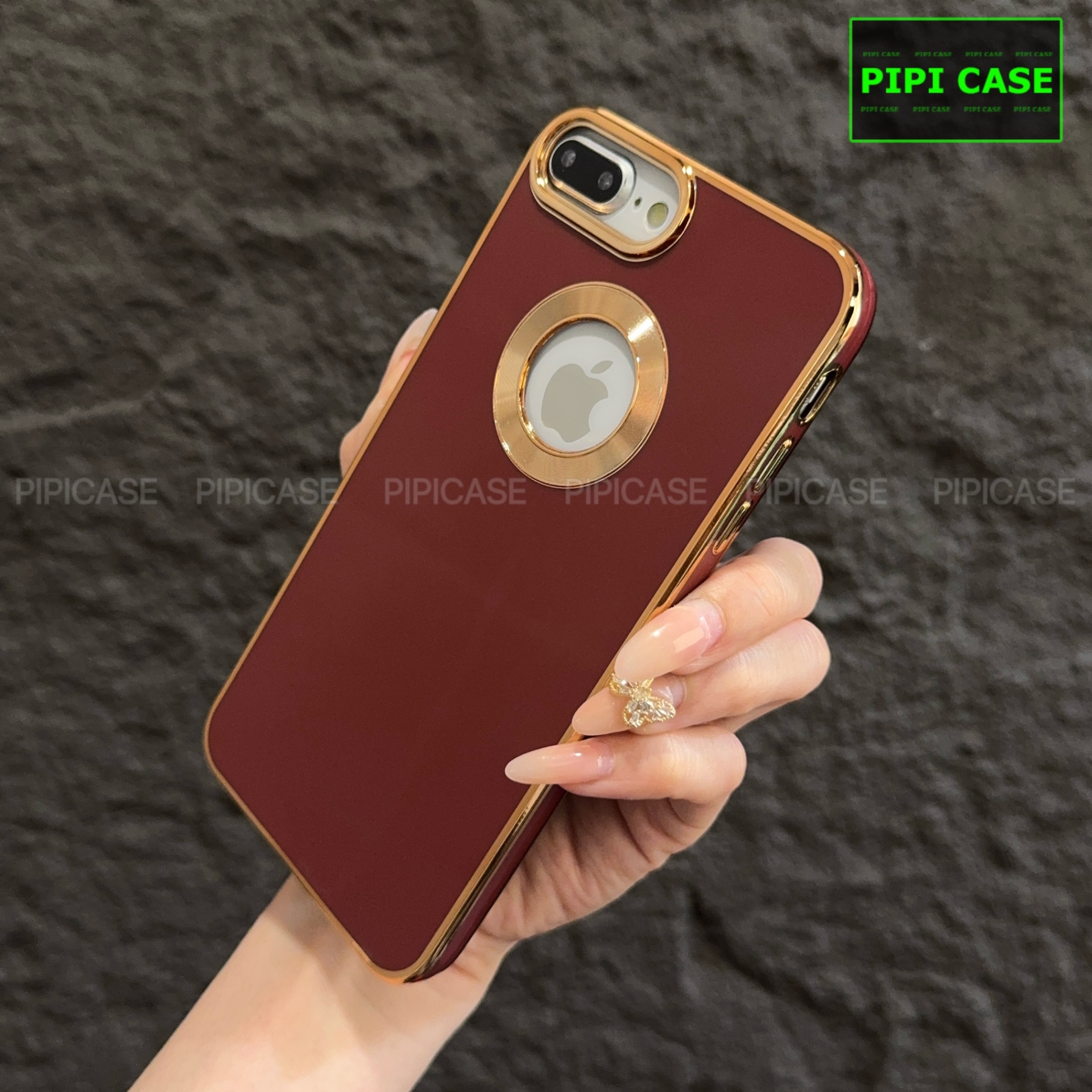 Ốp Lưng iPhone 7 Plus / 8 Plus - Pandora - Đỏ 2