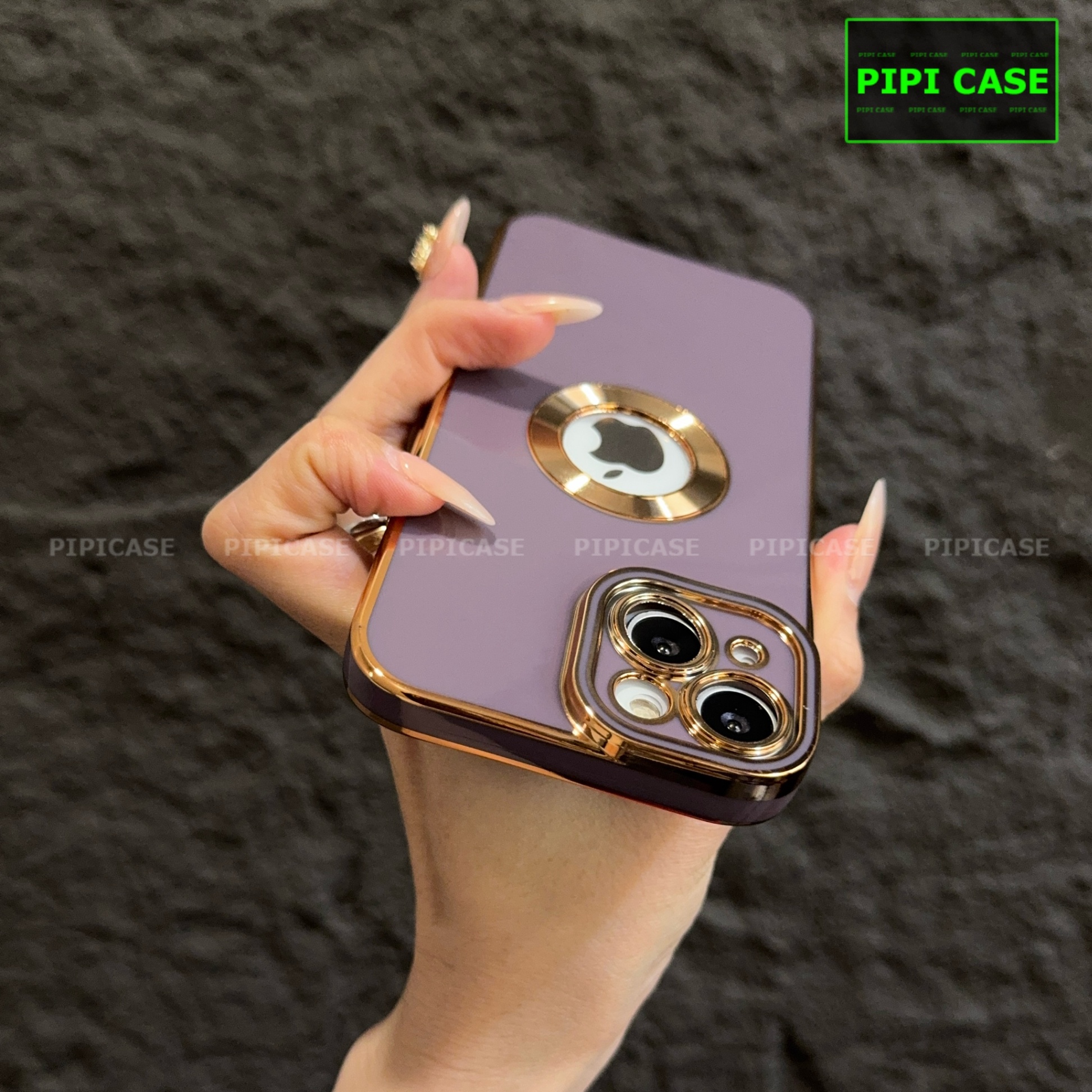 Ốp Lưng iPhone 14 - Pandora - Tím Đậm 2