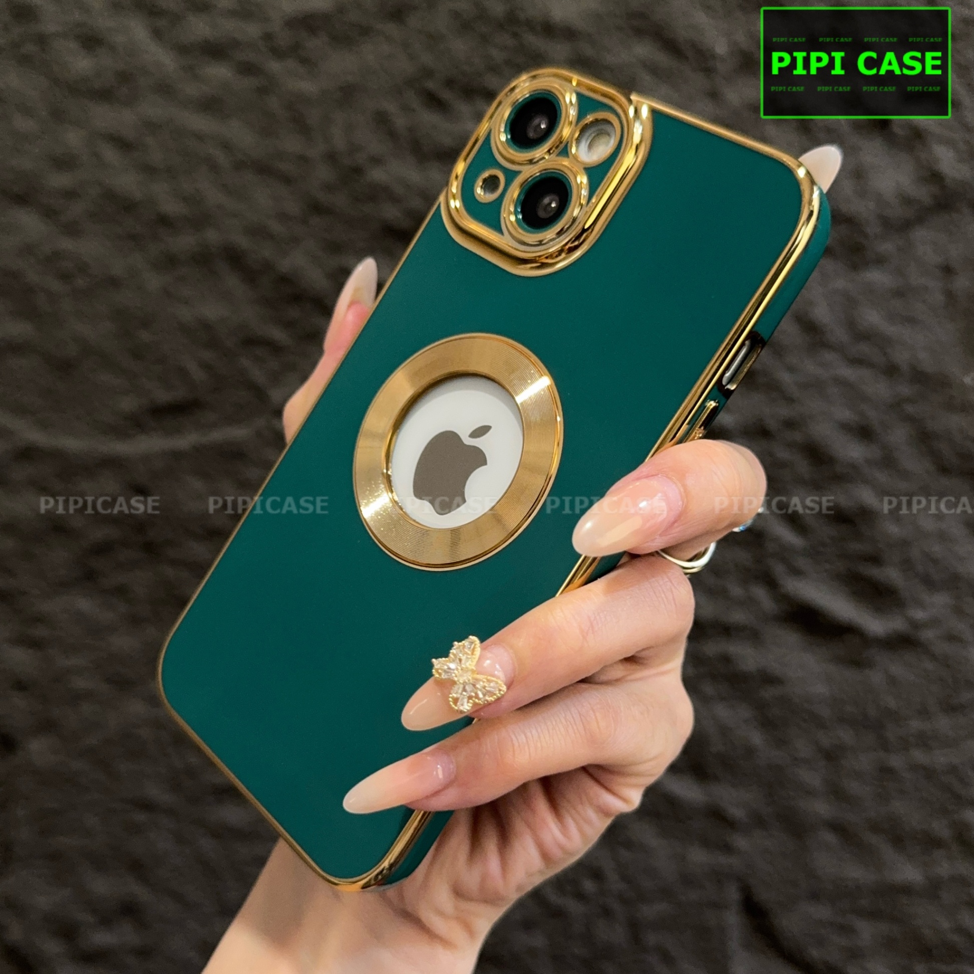 Ốp Lưng iPhone 13 - Pandora - Xanh Lá