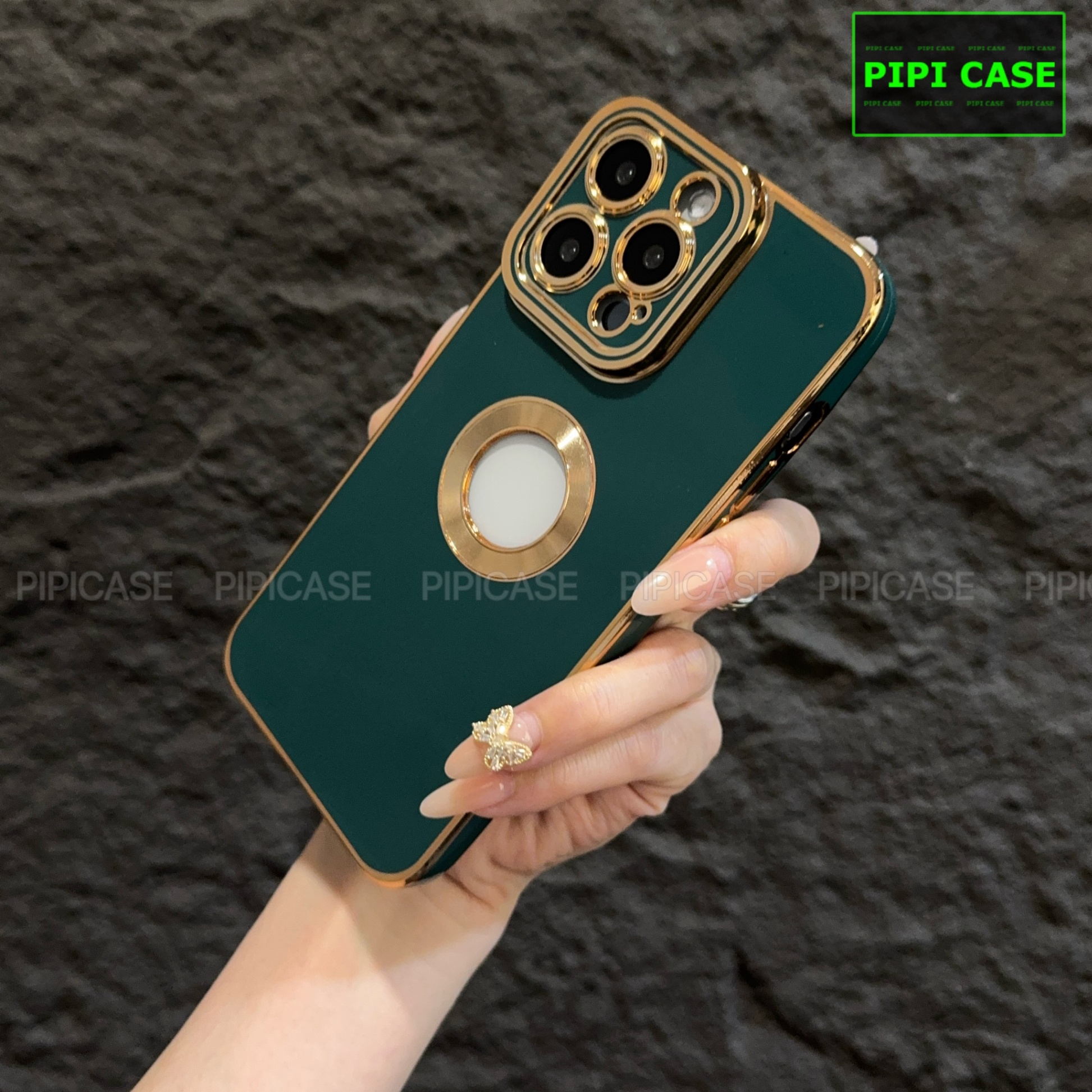 Ốp Lưng iPhone 12 Pro Max - Pandora - Xanh Lá 2