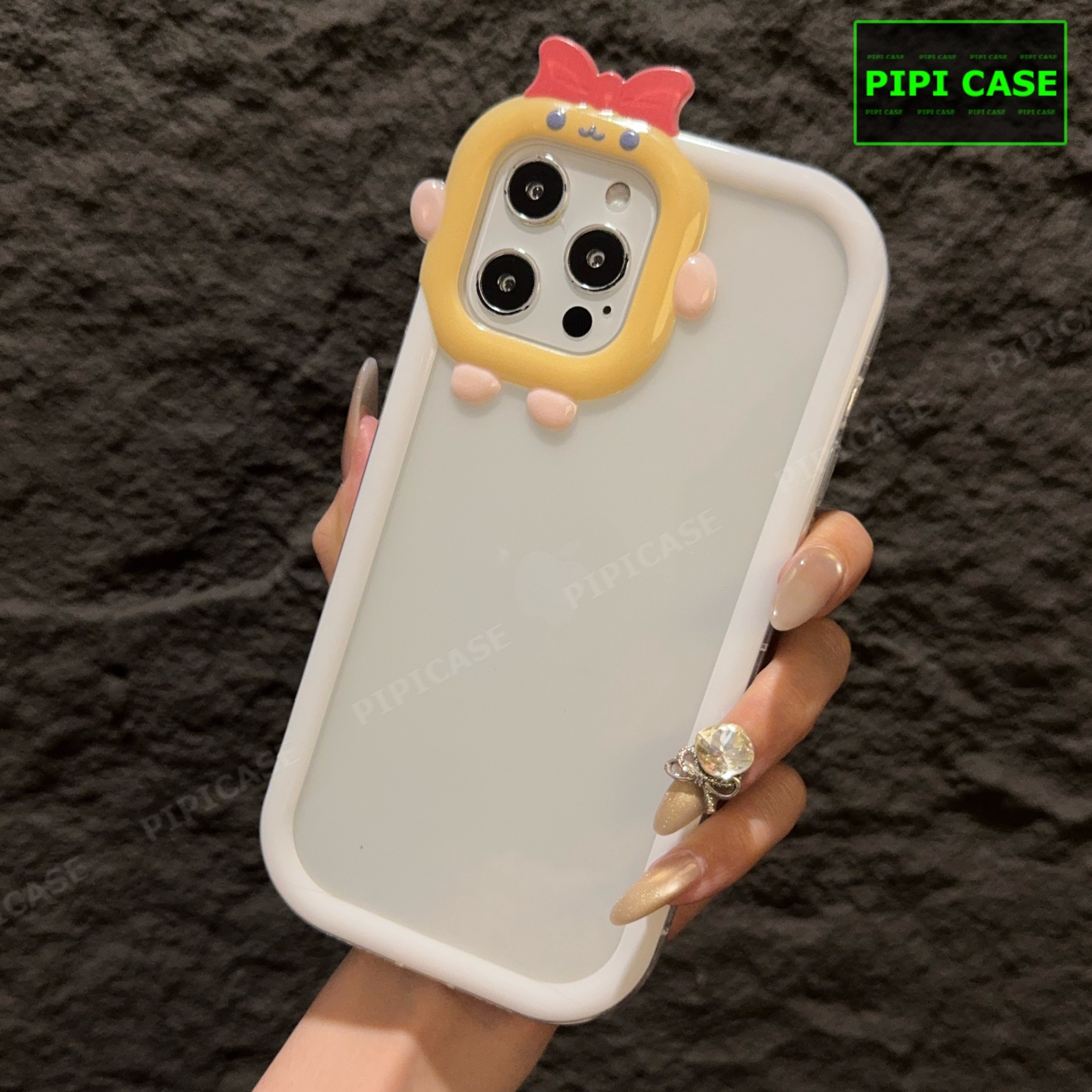 Ốp Lưng iPhone 12 Pro Max - Chic Cute - Trắng