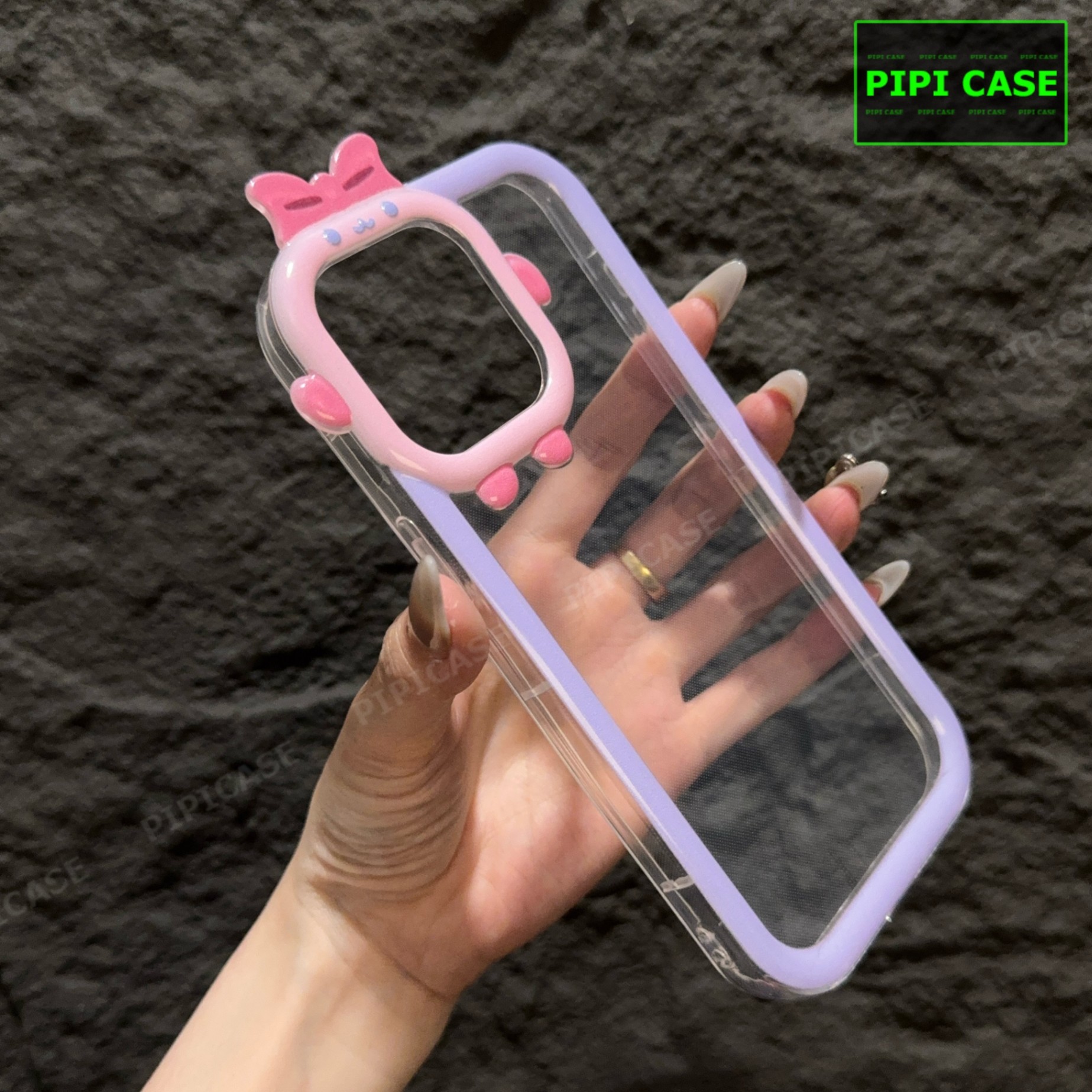 Ốp Lưng iPhone 14 Pro - Chic Cute - Tím