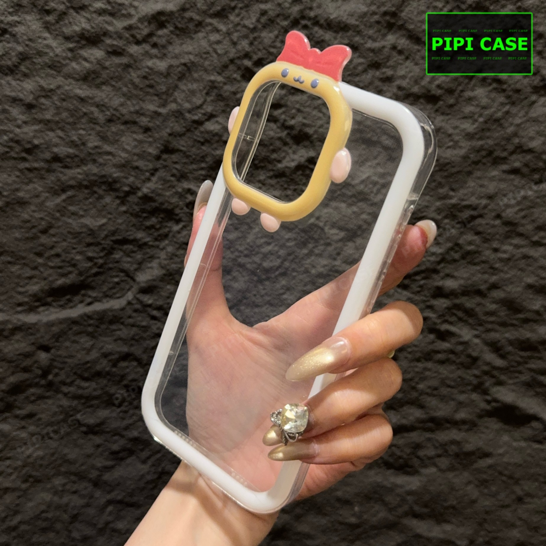 Ốp Lưng iPhone 14 - Chic Cute - Trắng