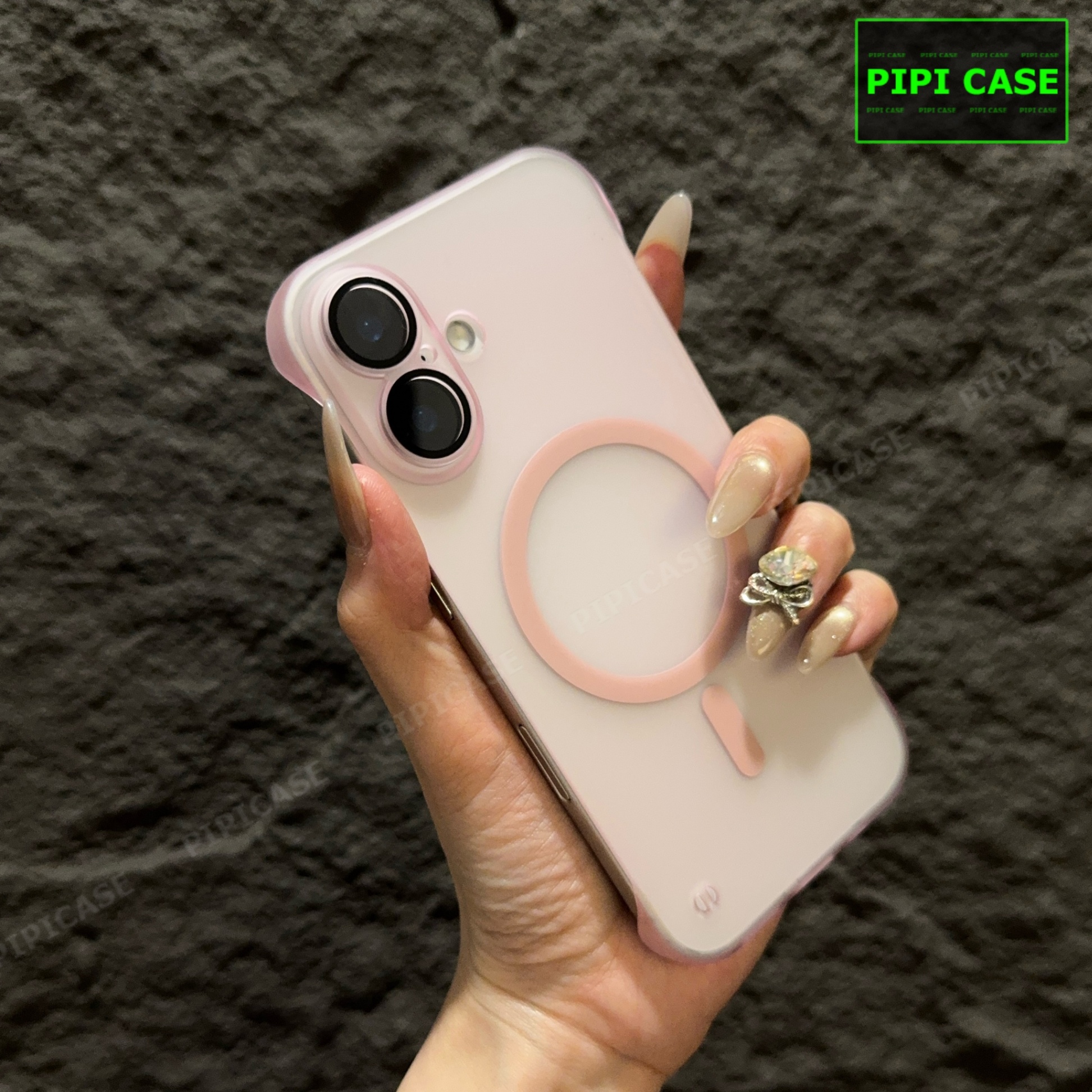 Ốp Lưng iPhone 16 Plus - Chicky - Hồng