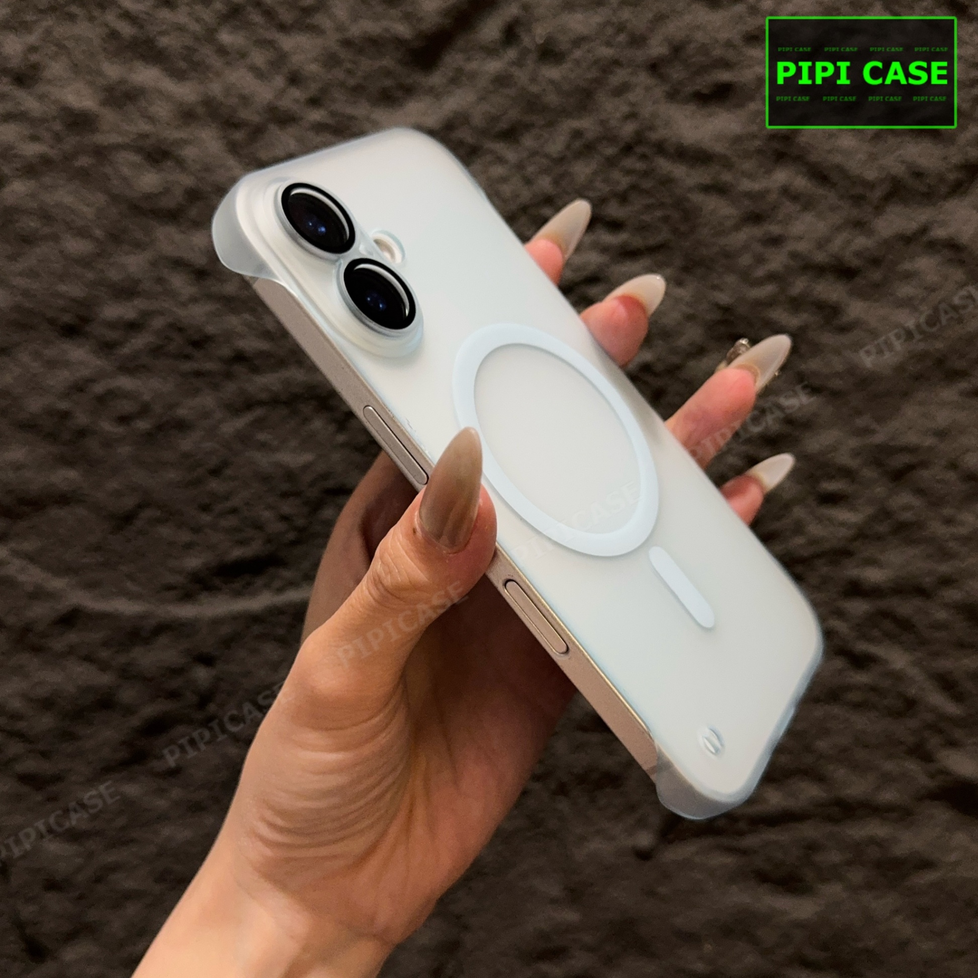 Ốp Lưng iPhone 16 Plus - Chicky - Xanh Nhạt