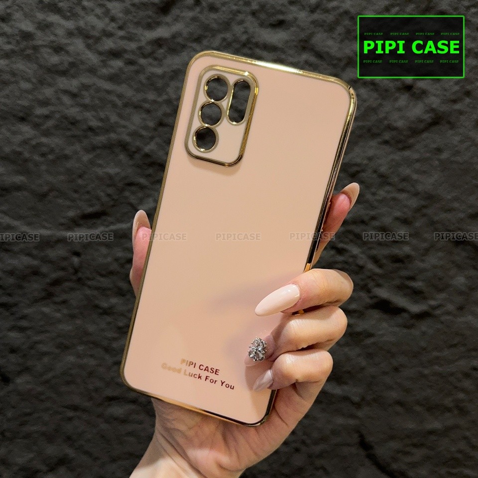 Ốp Lưng Oppo Reno 6Z - Royal - Vàng Hồng