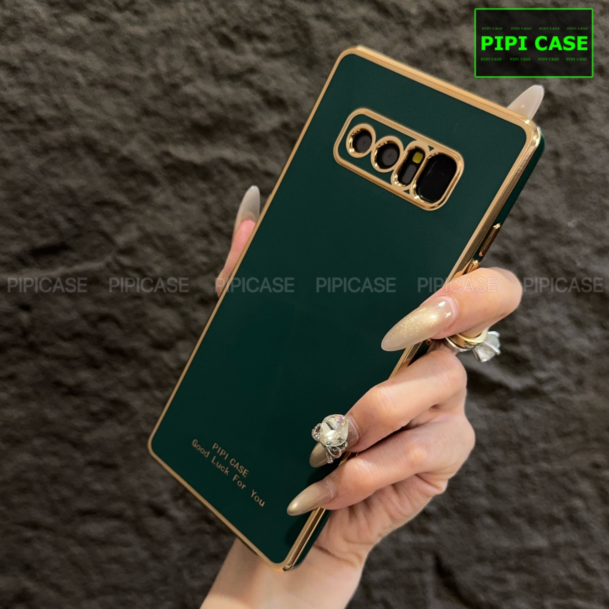 Ốp Lưng Samsung Note 8 - Royal - Xanh Lá