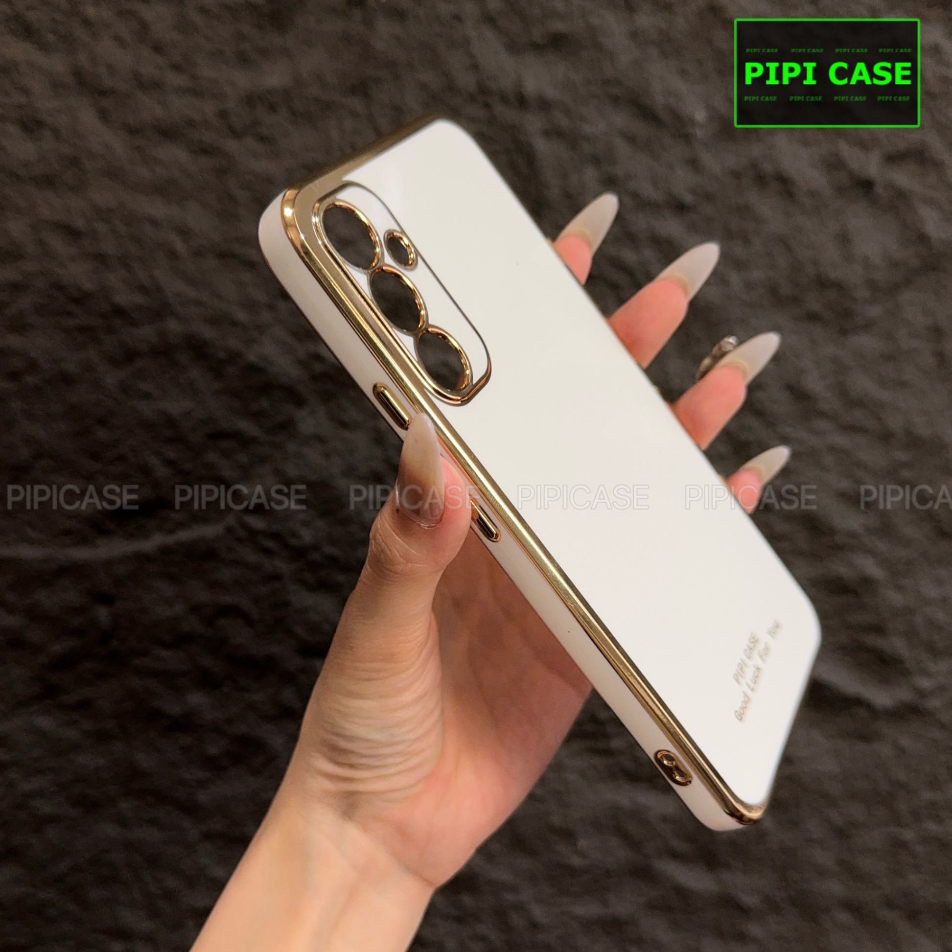 Ốp Lưng Samsung A35 - Royal - Trắng