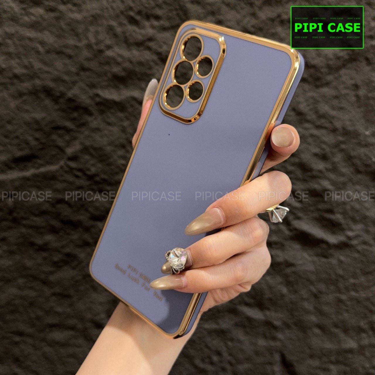 Ốp Lưng Samsung A73 - Royal - Xám