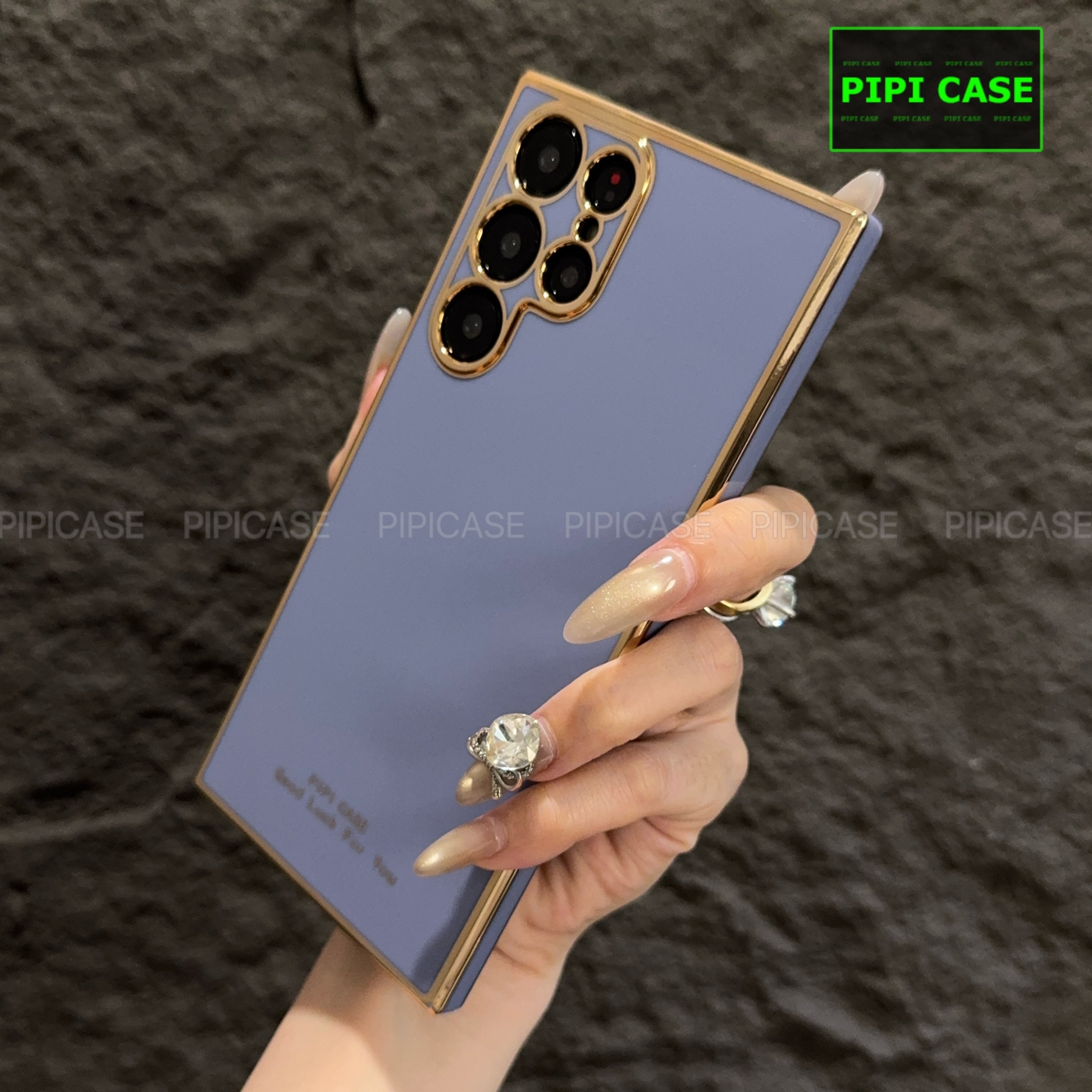 Ốp Lưng Samsung S22 Ultra 5G - Royal - Xám