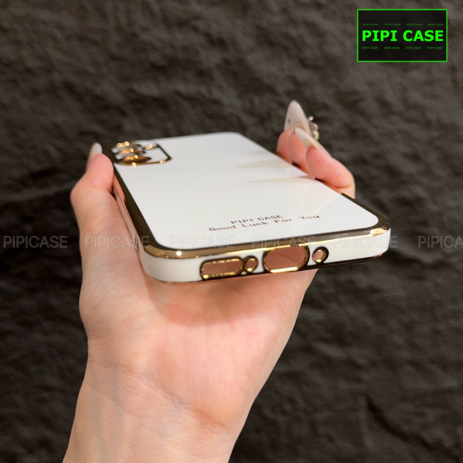 Ốp Lưng Samsung A35 - Royal - Trắng