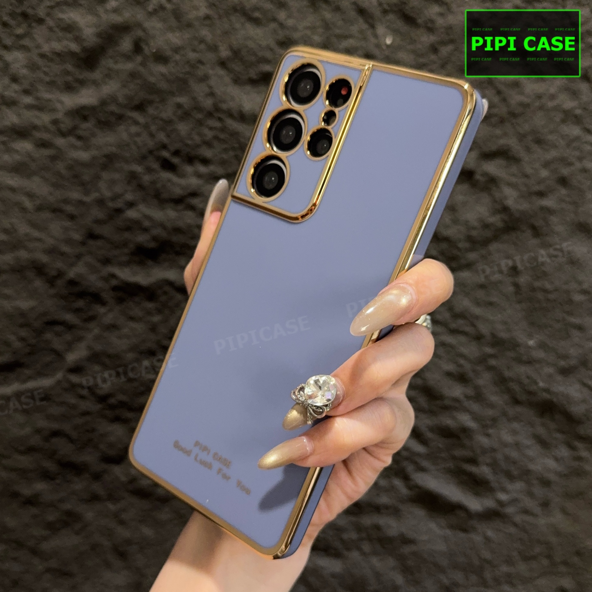 Ốp Lưng Samsung S21 Ultra 5G - Royal - Xám