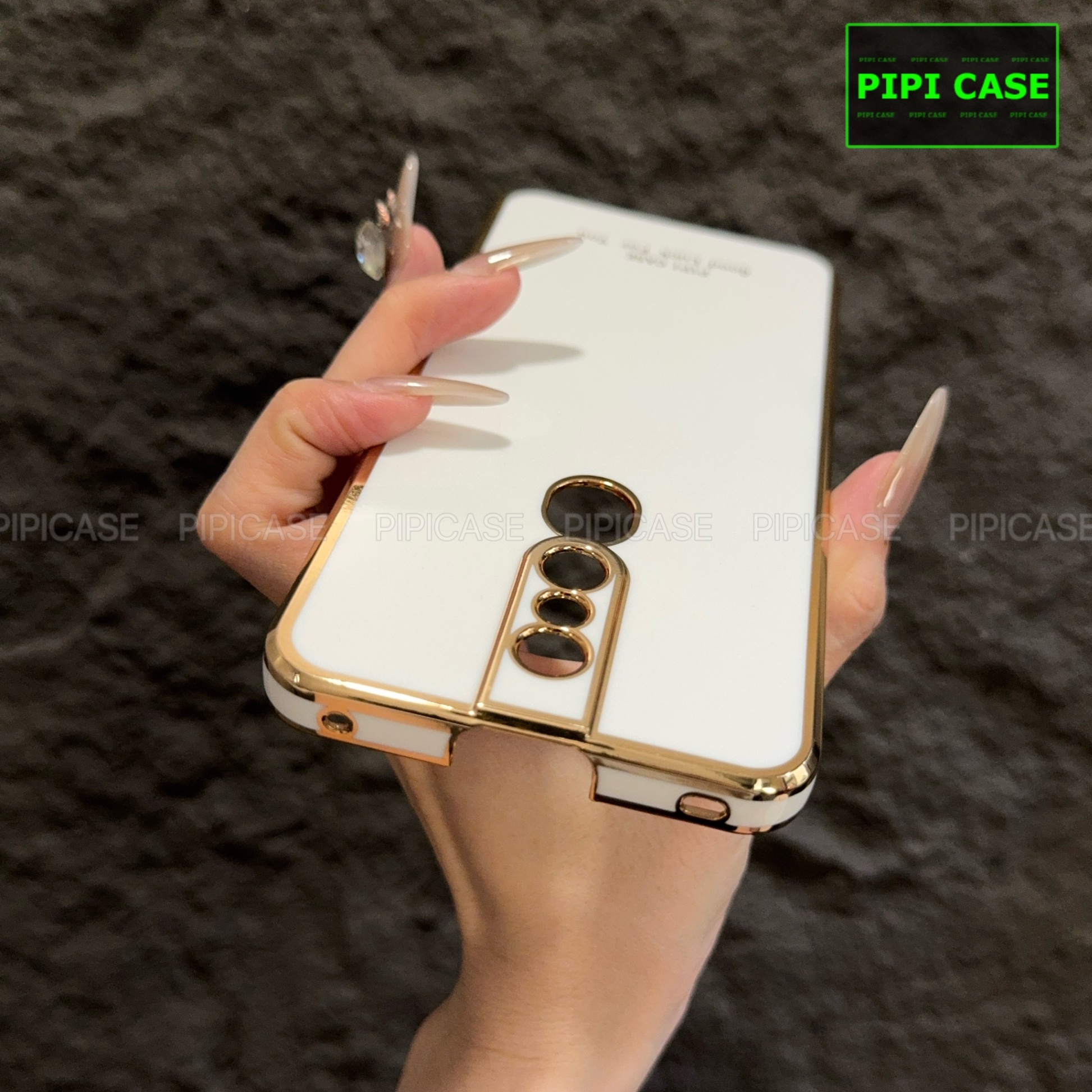 Ốp Lưng Oppo F11 Pro - Royal - Trắng