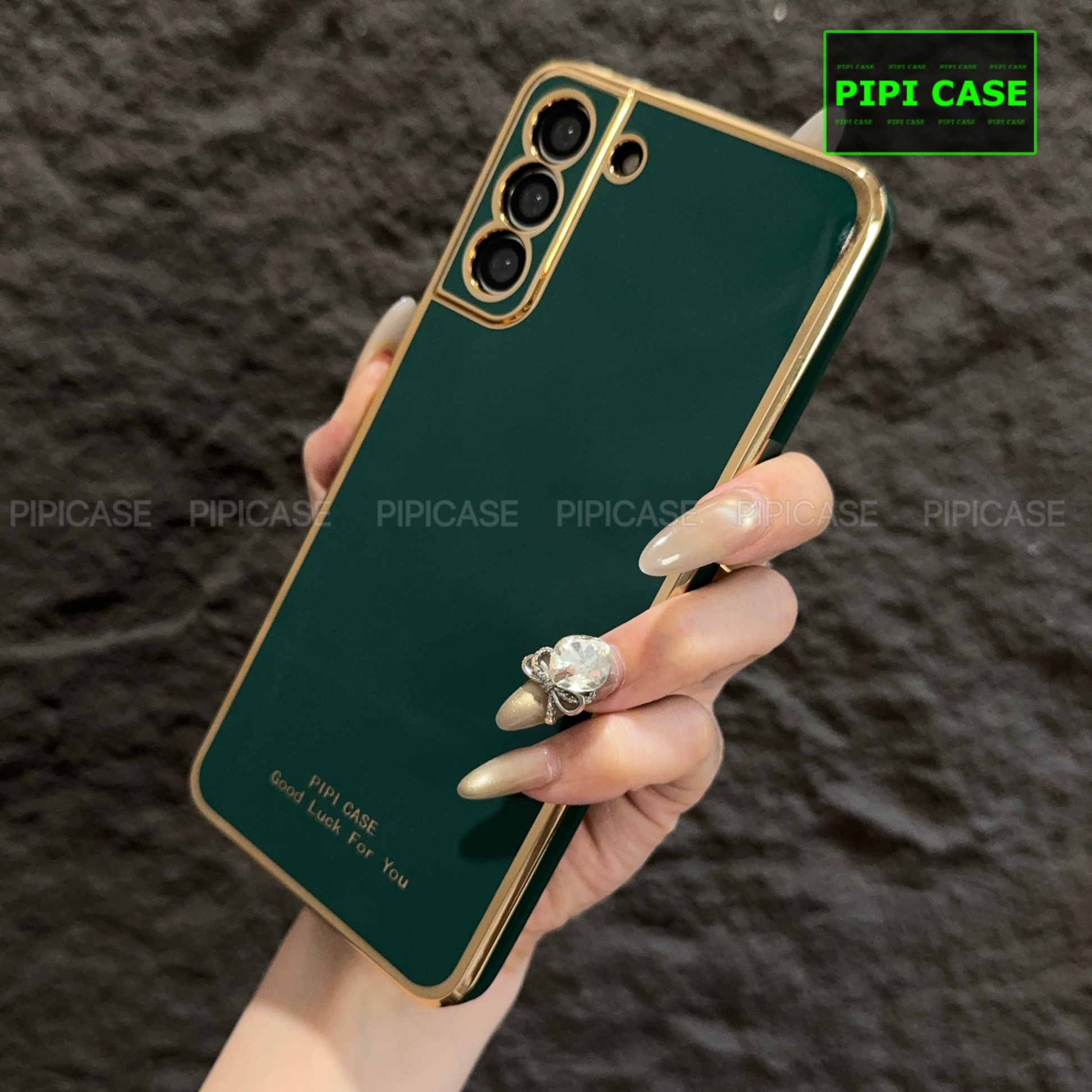 Ốp Lưng Samsung S21 FE 5G - Royal - Xanh Lá