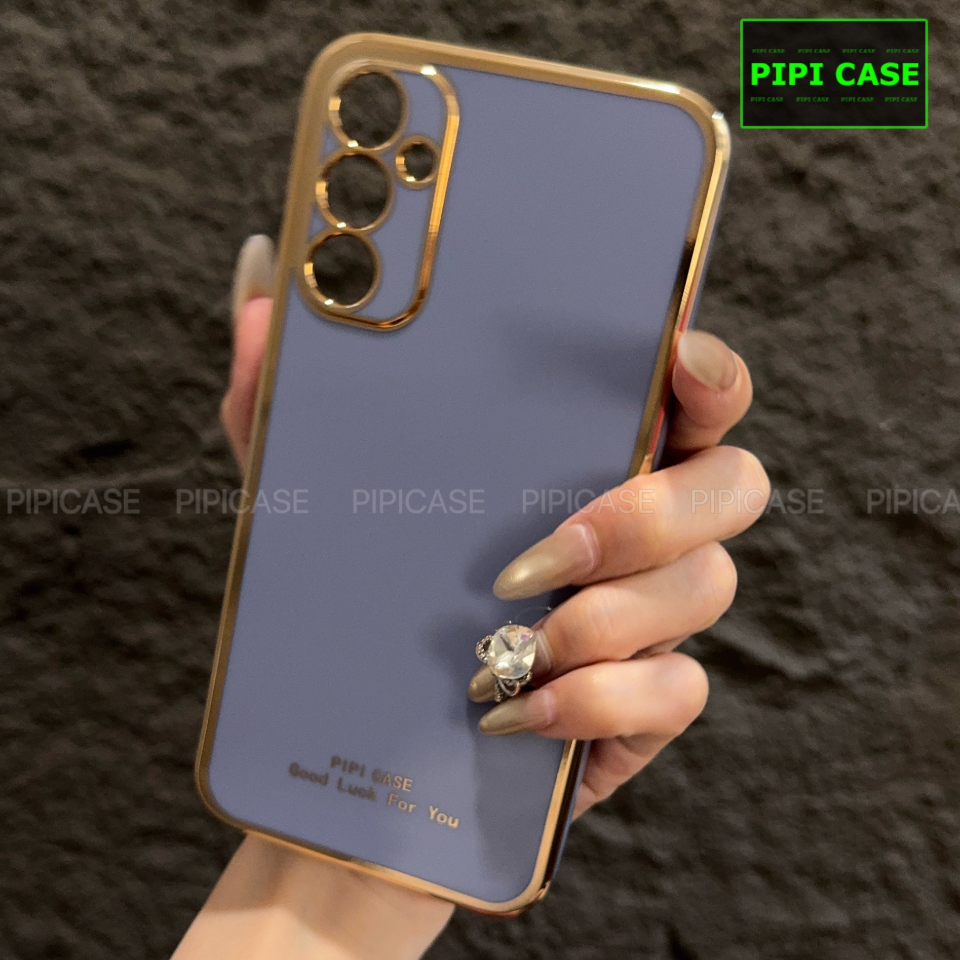 Ốp Lưng Samsung A35 - Royal - Xám