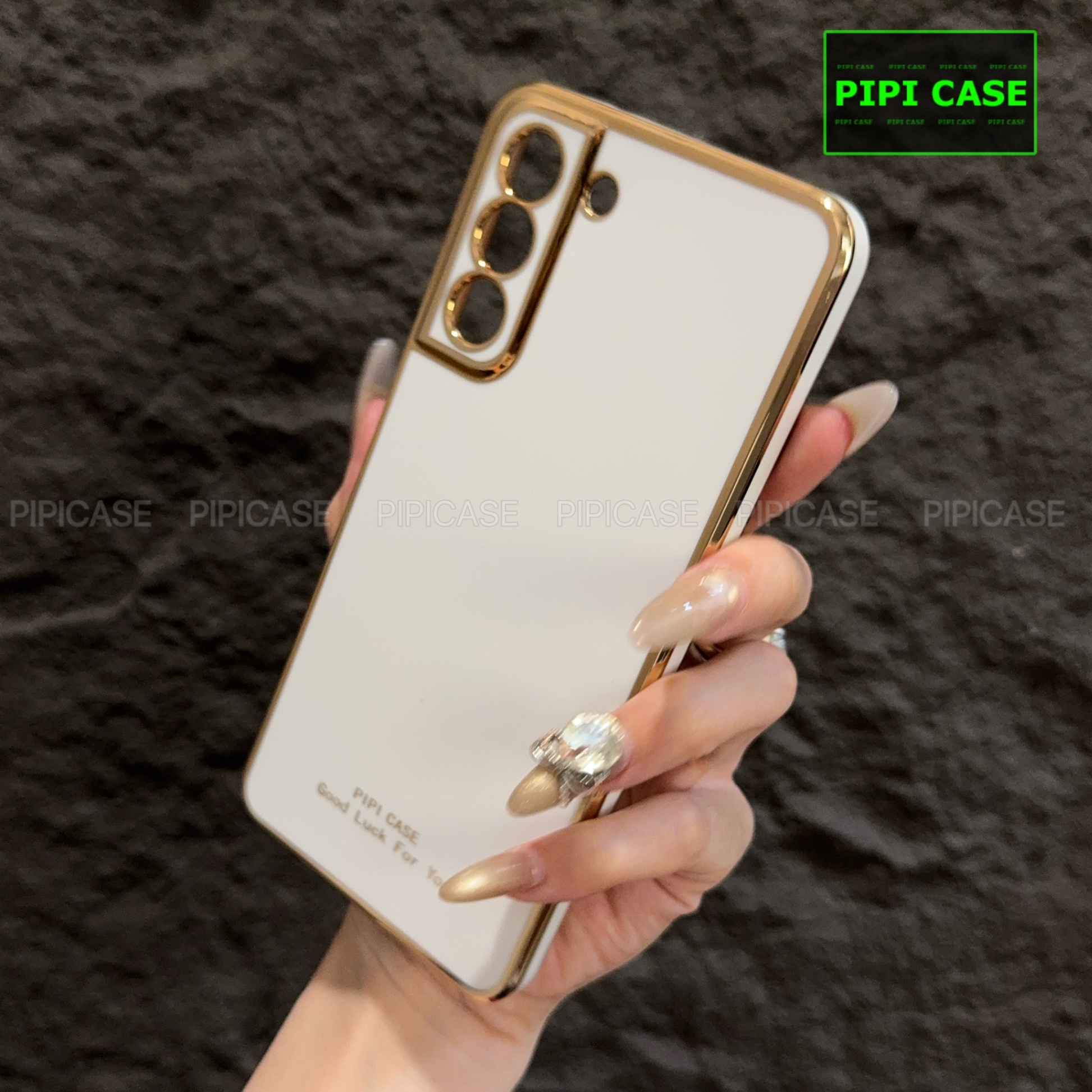 Ốp Lưng Samsung S21 FE 5G - Royal - Trắng