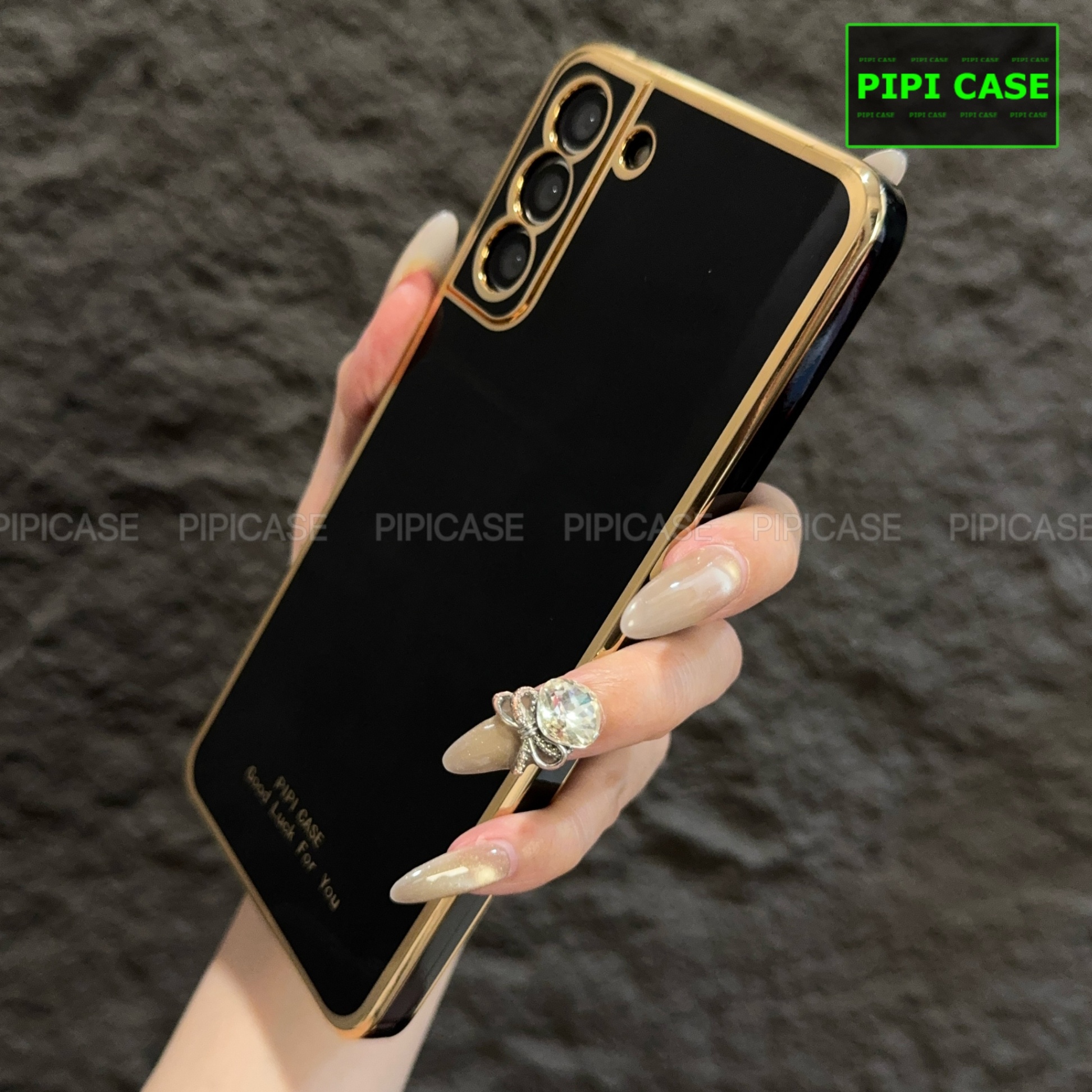 Ốp Lưng Samsung S21 FE 5G - Royal - Đen