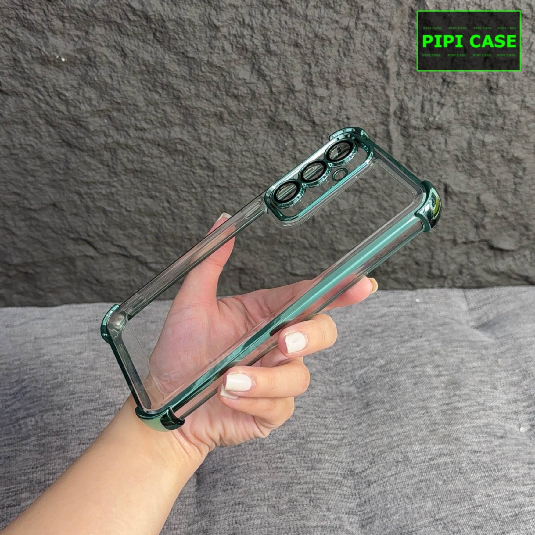 Ốp Lưng Samsung A35 - Gu - Xanh Lá