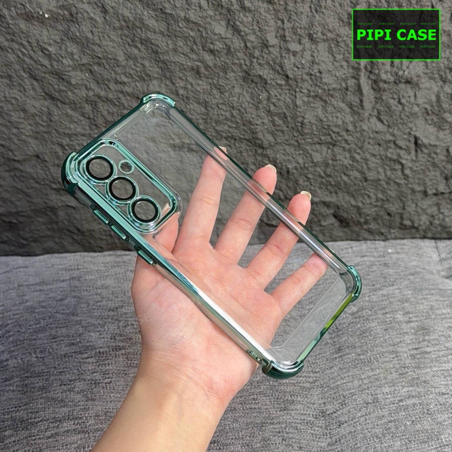 Ốp Lưng Samsung A35 - Gu - Xanh Lá