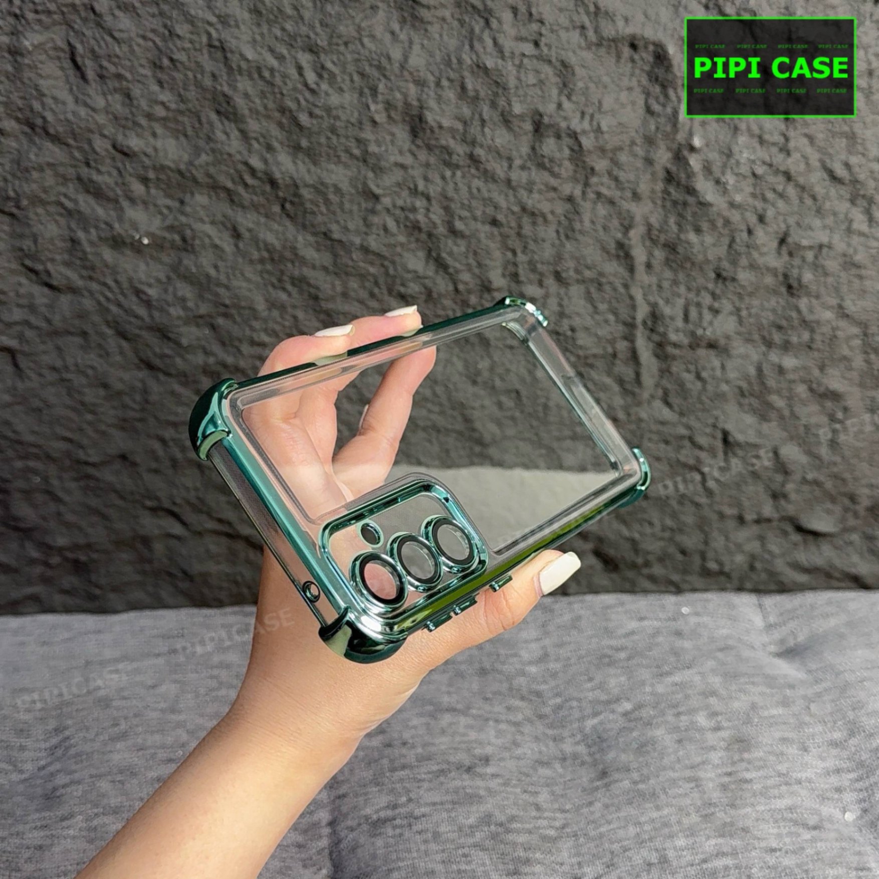 Ốp Lưng Samsung A35 - Gu - Xanh Lá