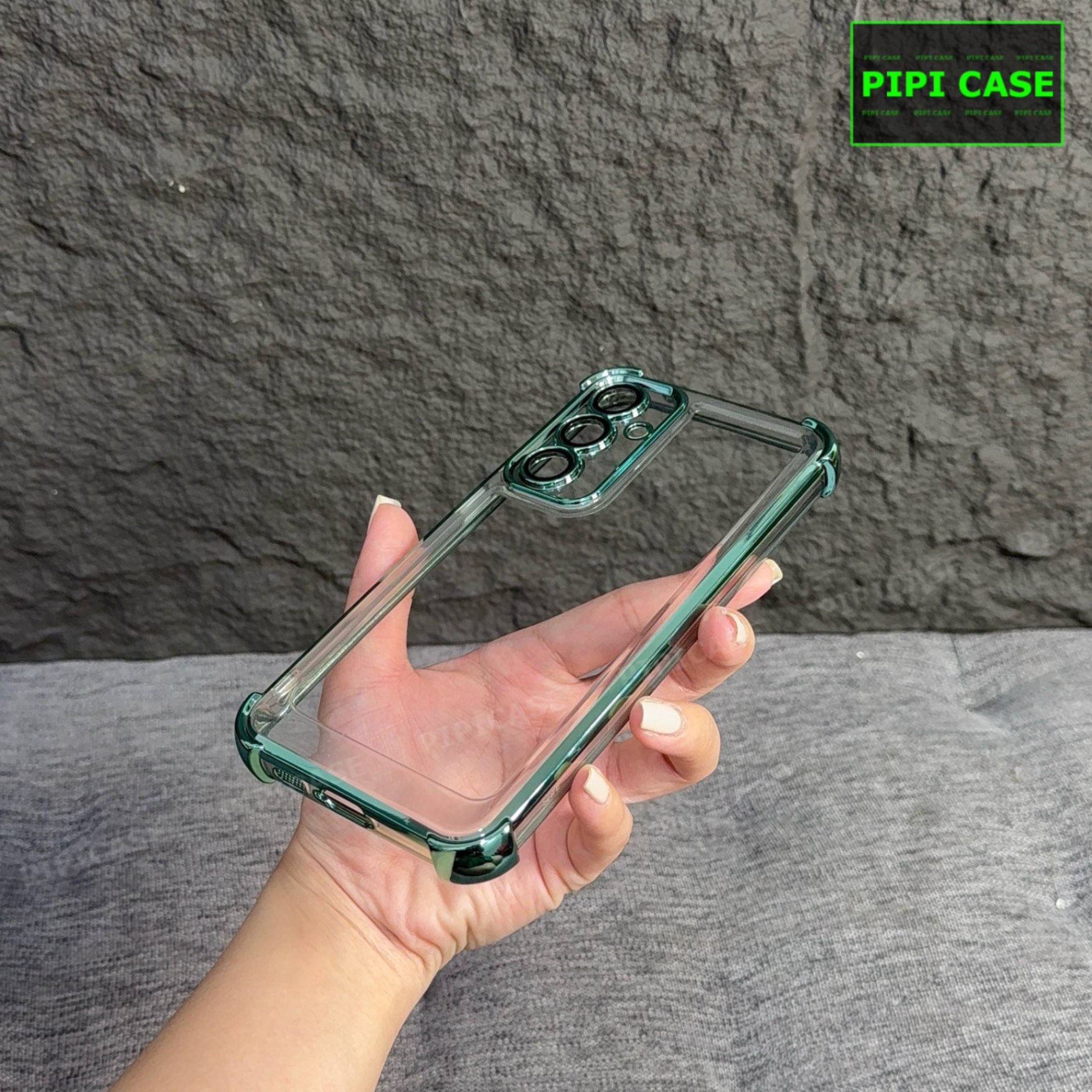 Ốp Lưng Samsung A35 - Gu - Xanh Lá