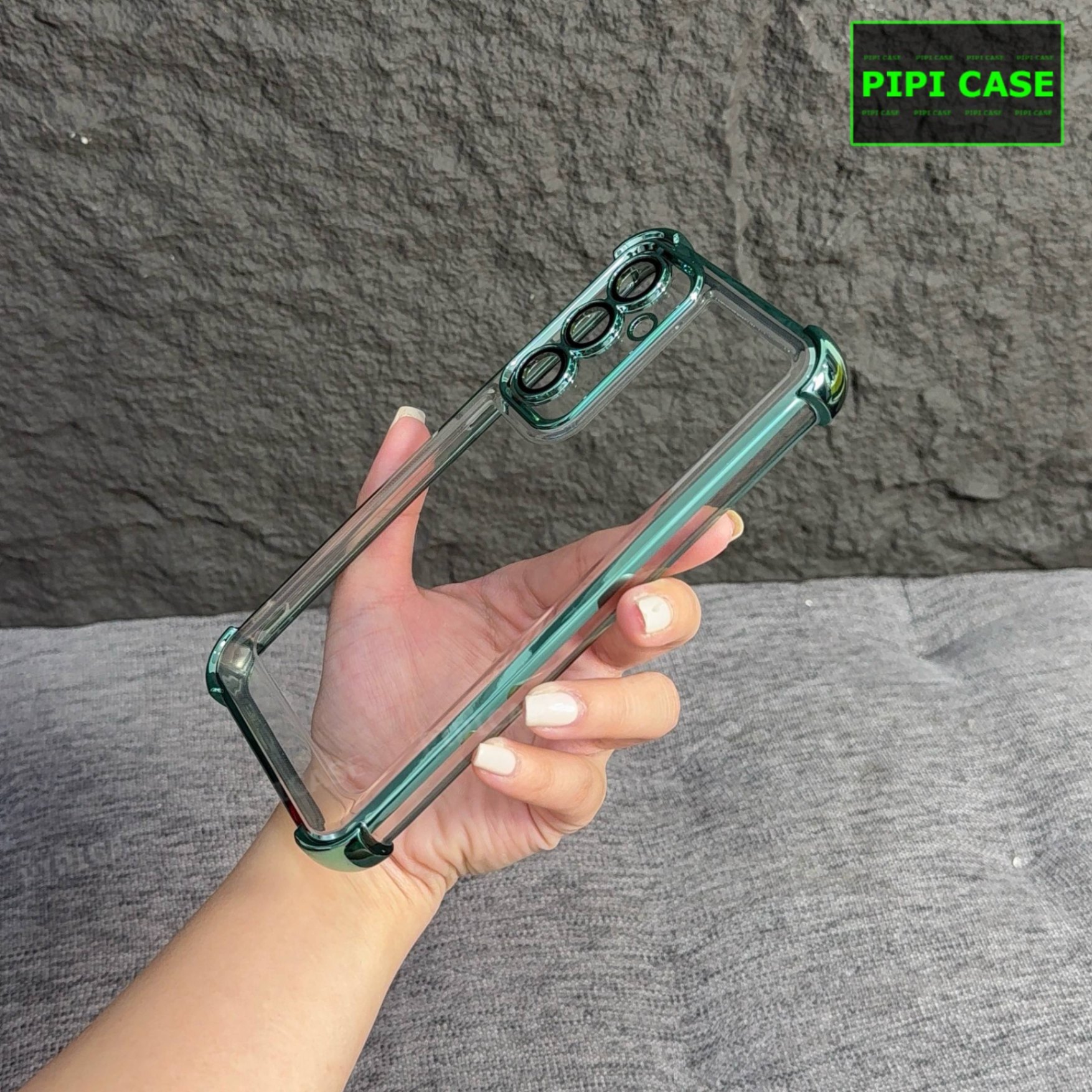 Ốp Lưng Samsung A35 - Gu - Xanh Lá