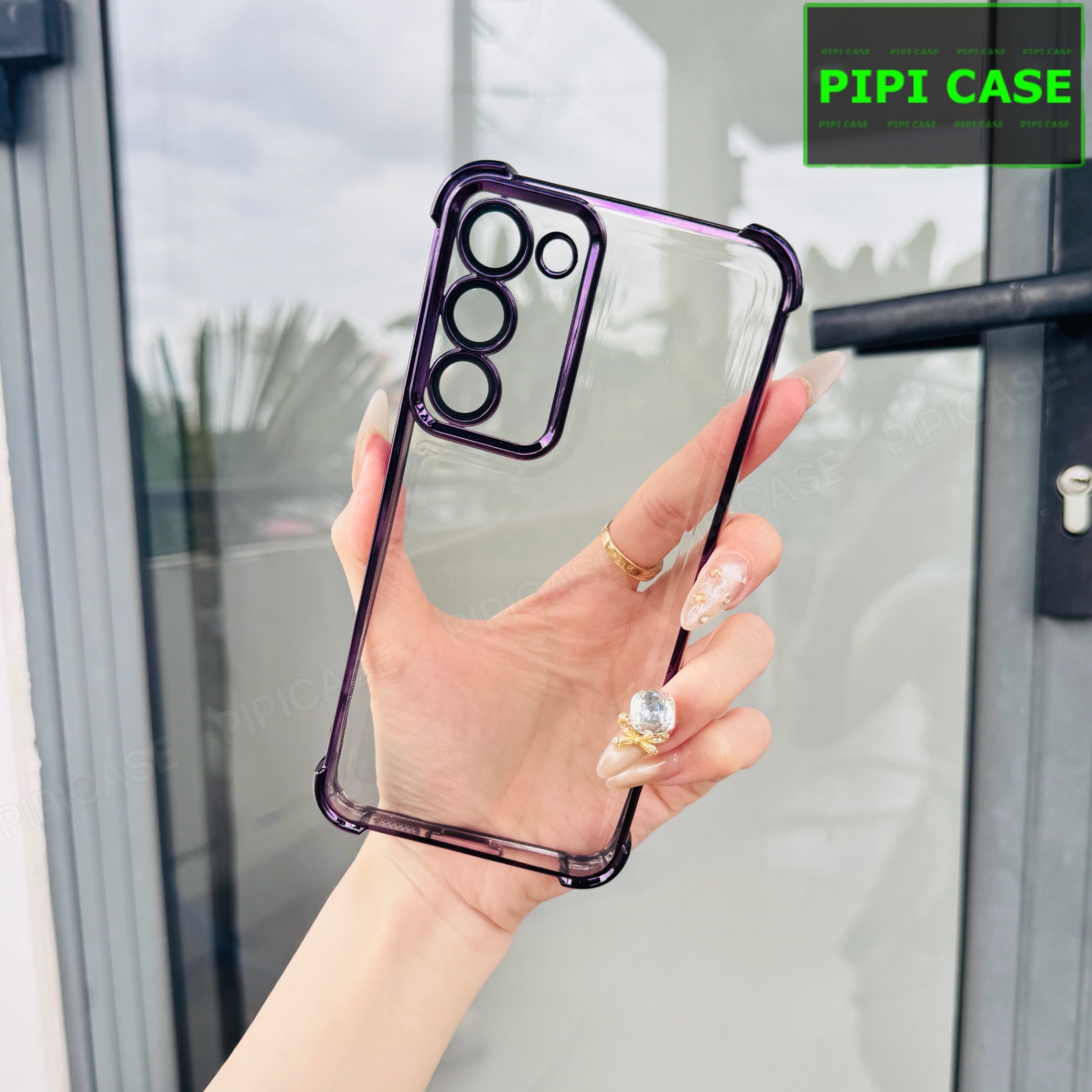 Ốp Lưng Samsung S23 5G - Gu - Tím