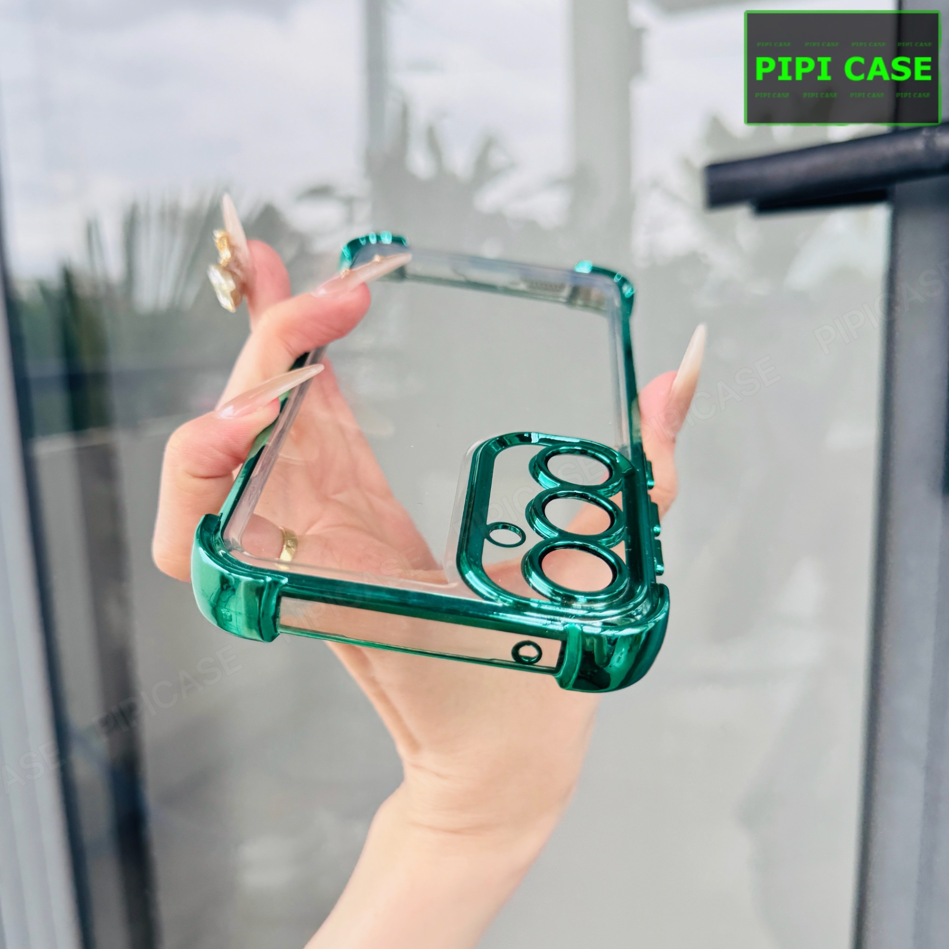 Ốp Lưng Samsung A35 - Gu - Xanh Lá