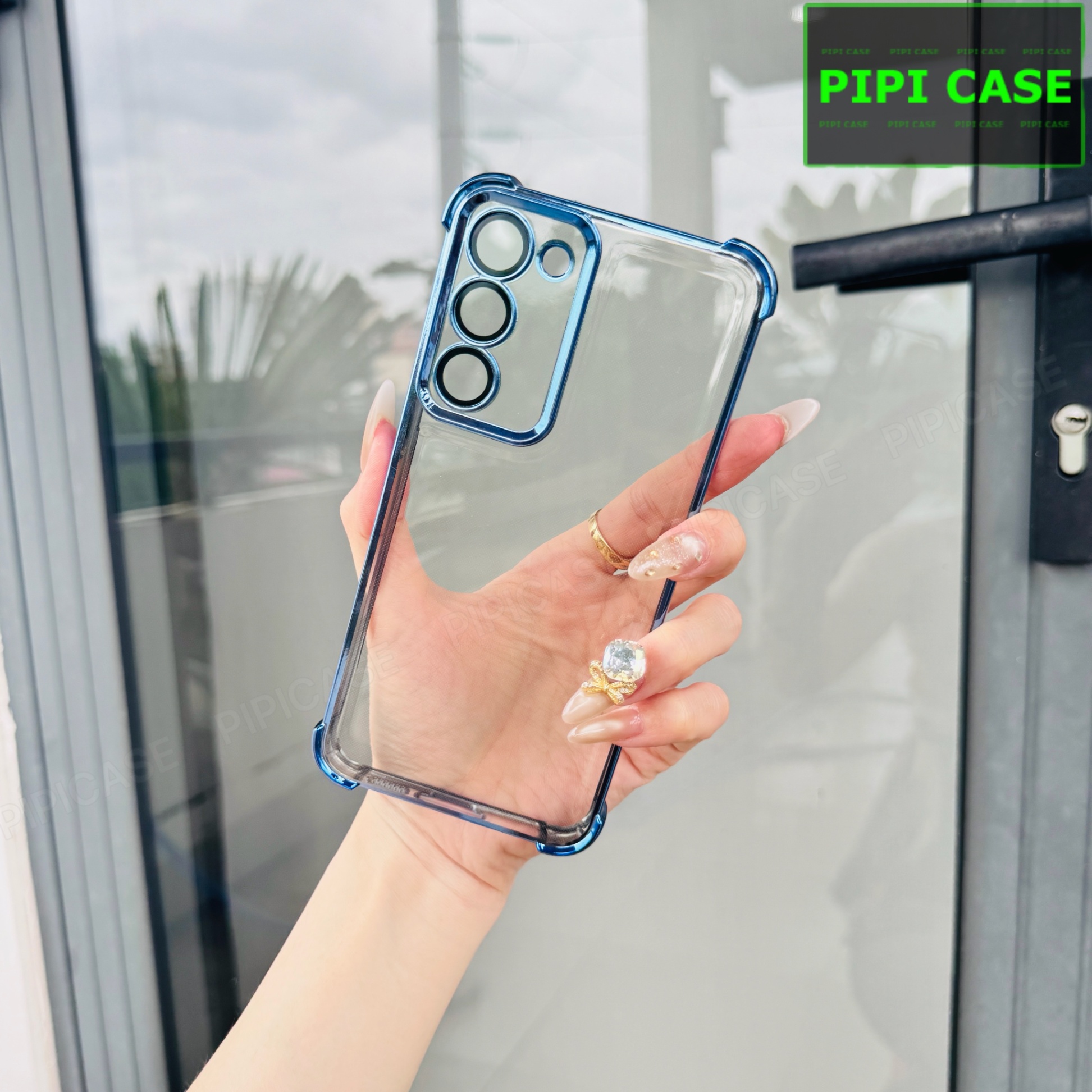 Ốp Lưng Samsung S23 5G - Gu - Xanh Nhạt