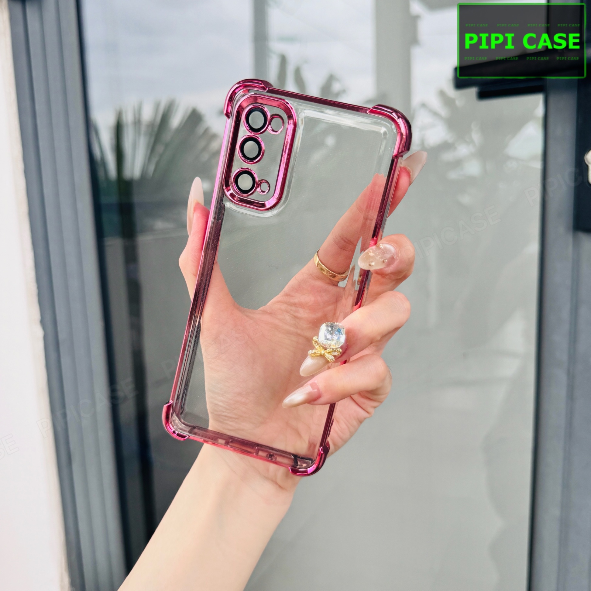 Ốp Lưng Samsung S20 5G - Gu - Hồng