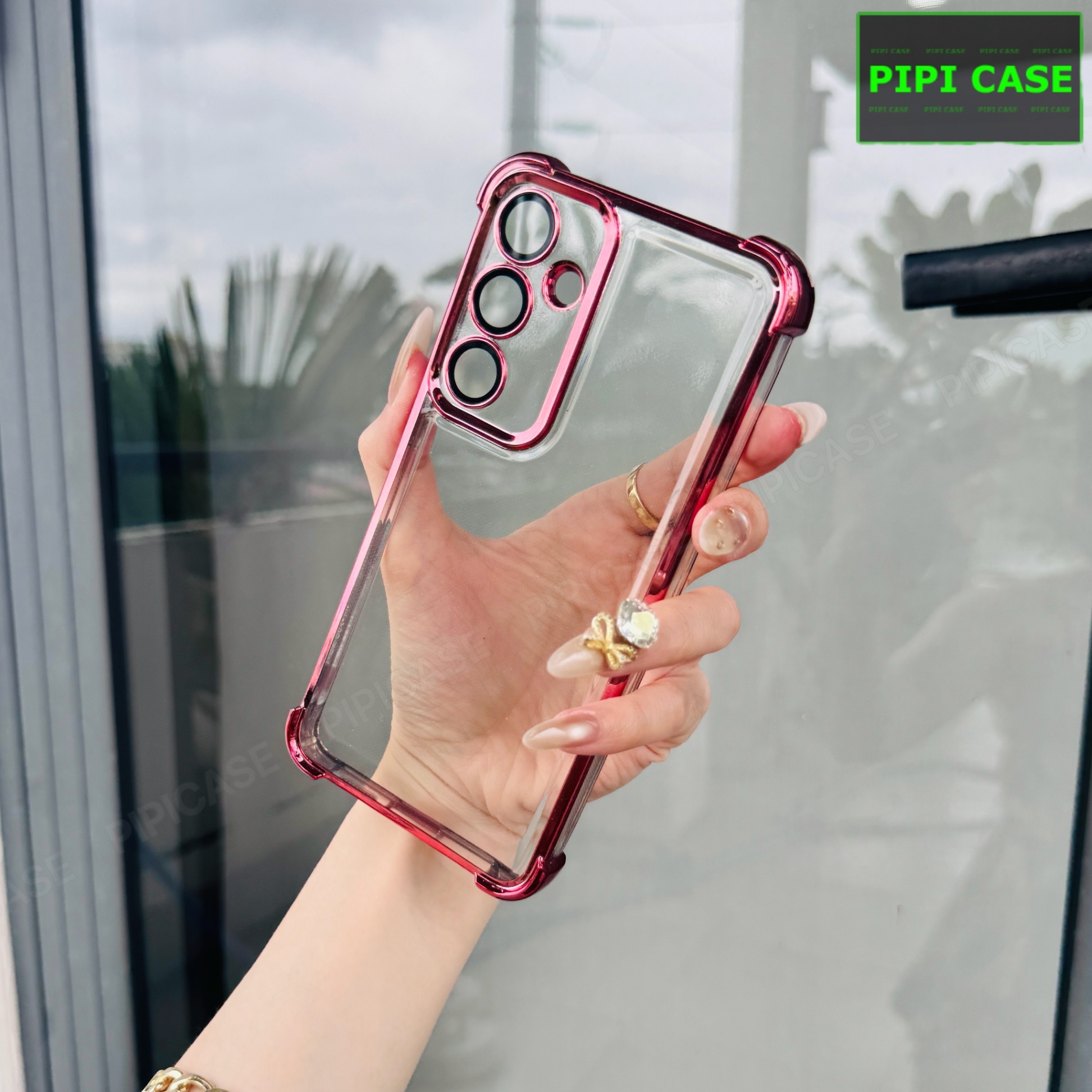 Ốp Lưng Samsung A35 - Gu - Hồng