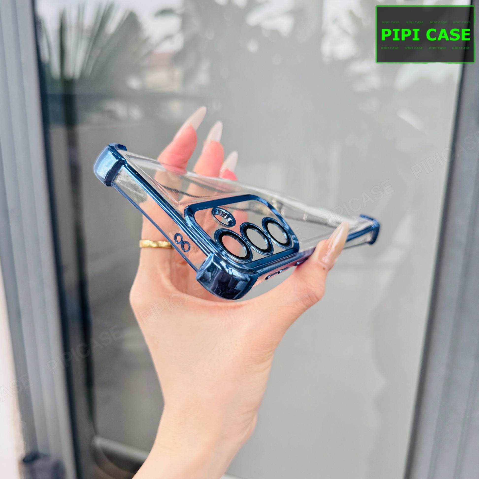 Ốp Lưng Samsung A35 - Gu - Xanh Nhạt