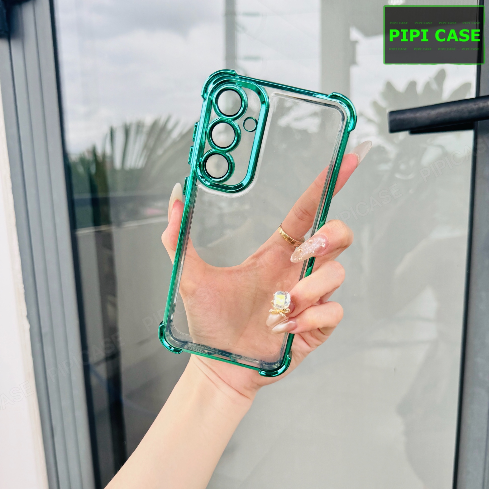 Ốp Lưng Samsung A35 - Gu - Xanh Lá