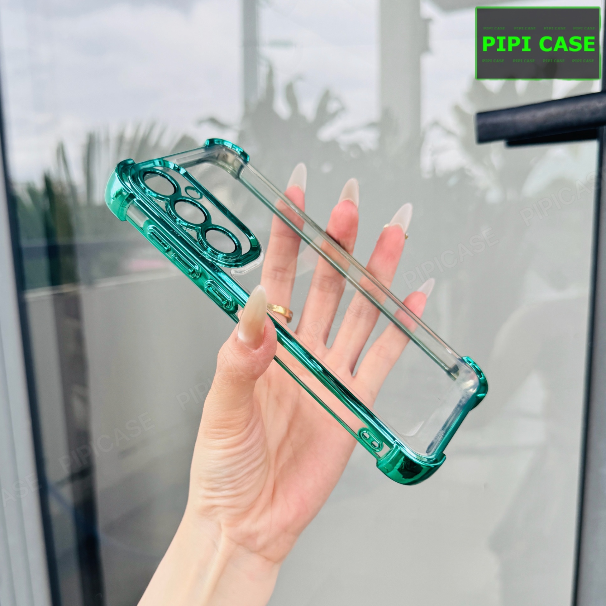 Ốp Lưng Samsung A35 - Gu - Xanh Lá