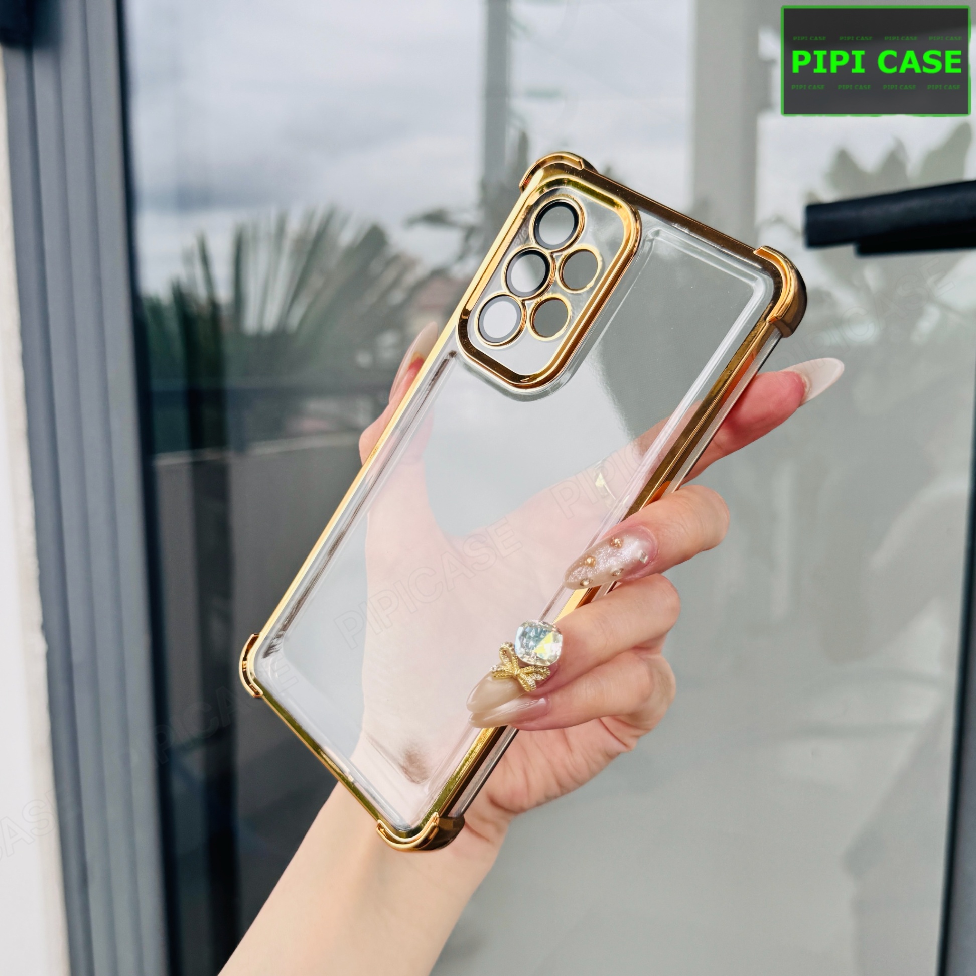 Ốp Lưng Samsung A73 - Gu - Vàng