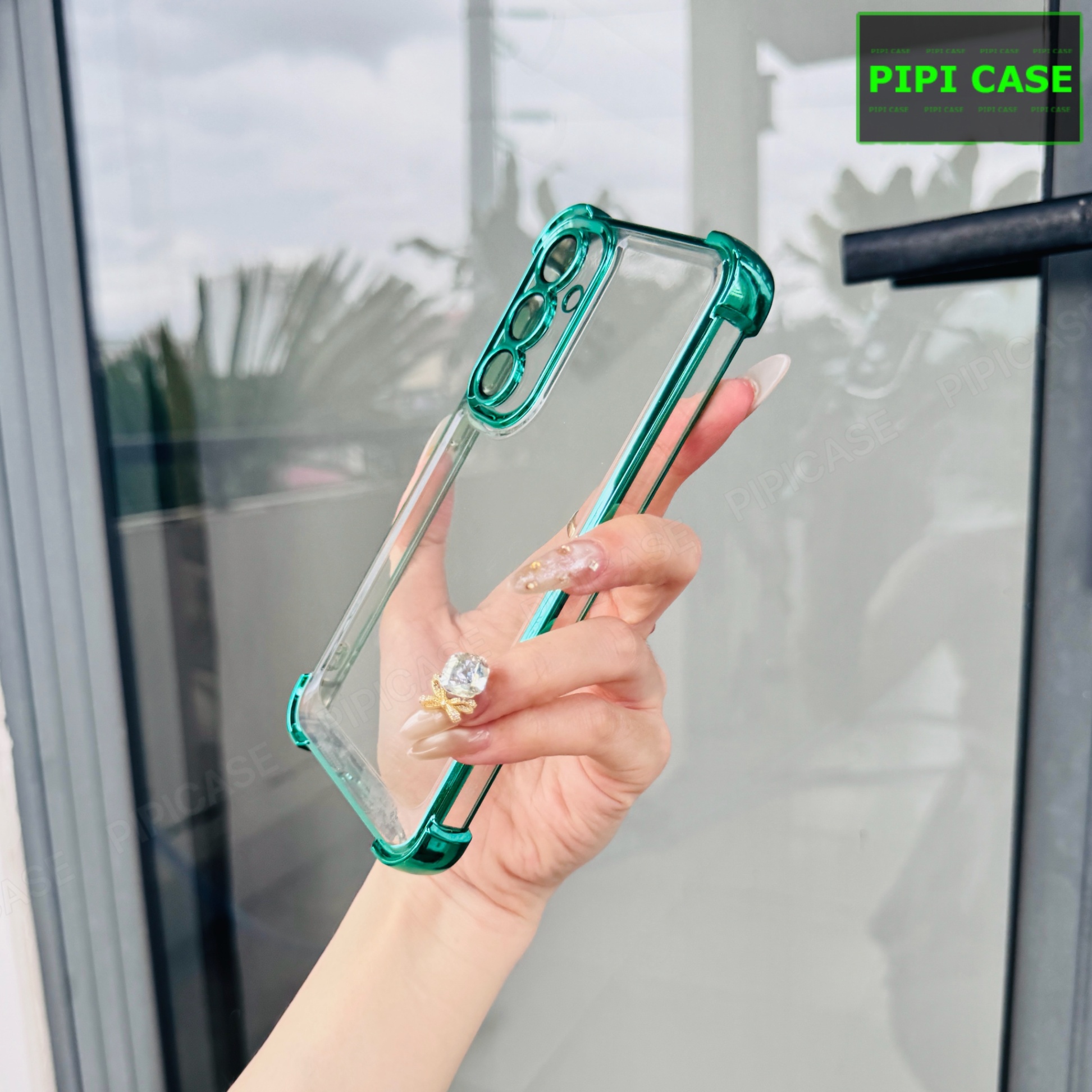 Ốp Lưng Samsung A35 - Gu - Xanh Lá