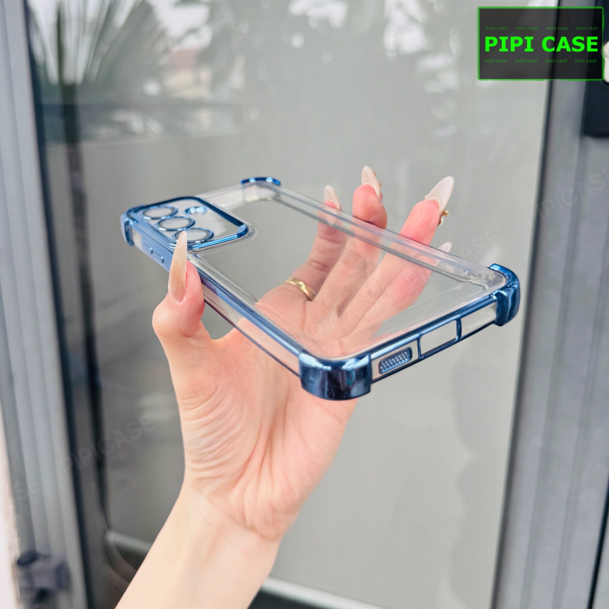 Ốp Lưng Samsung A35 - Gu - Xanh Nhạt