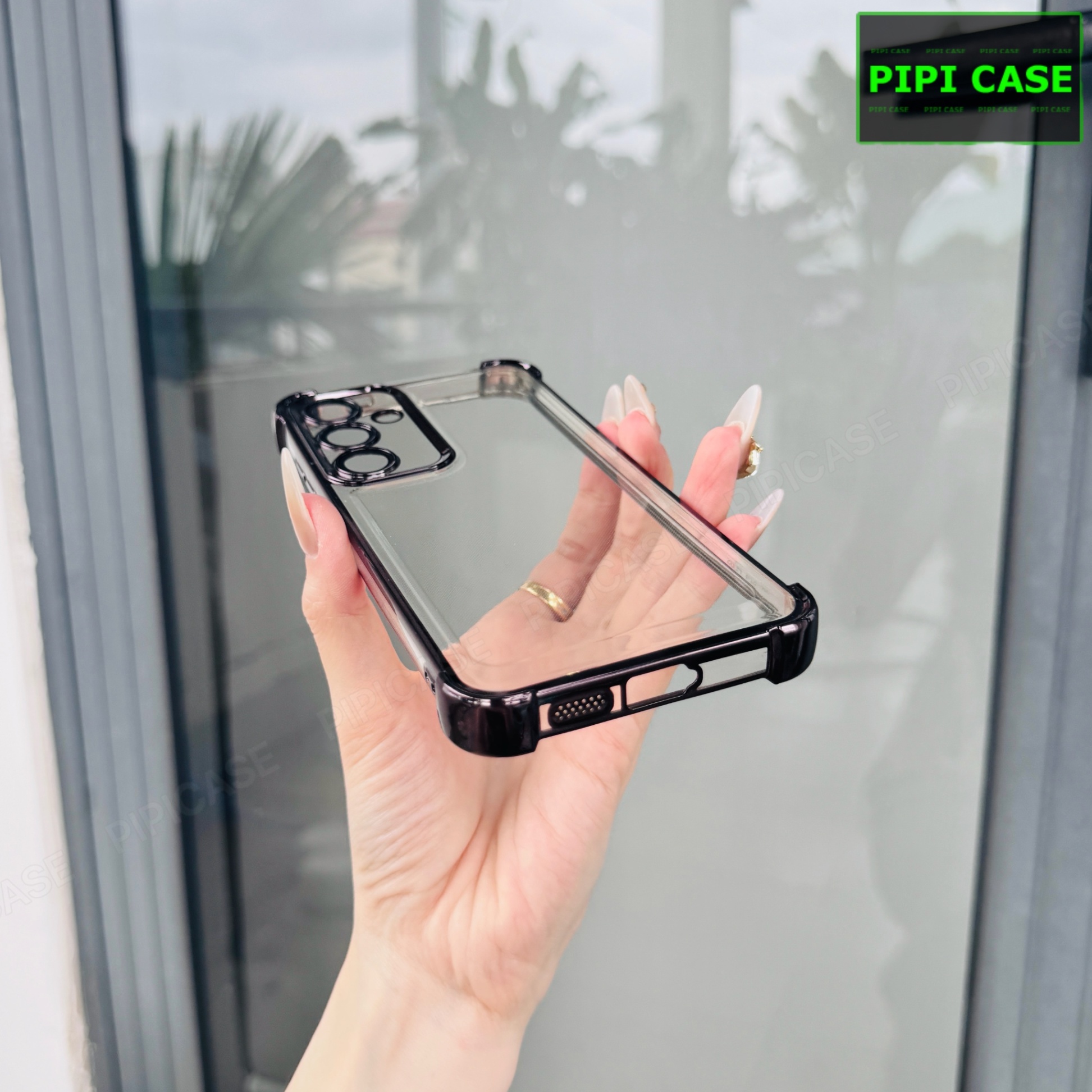 Ốp Lưng Samsung A35 - Gu - Đen