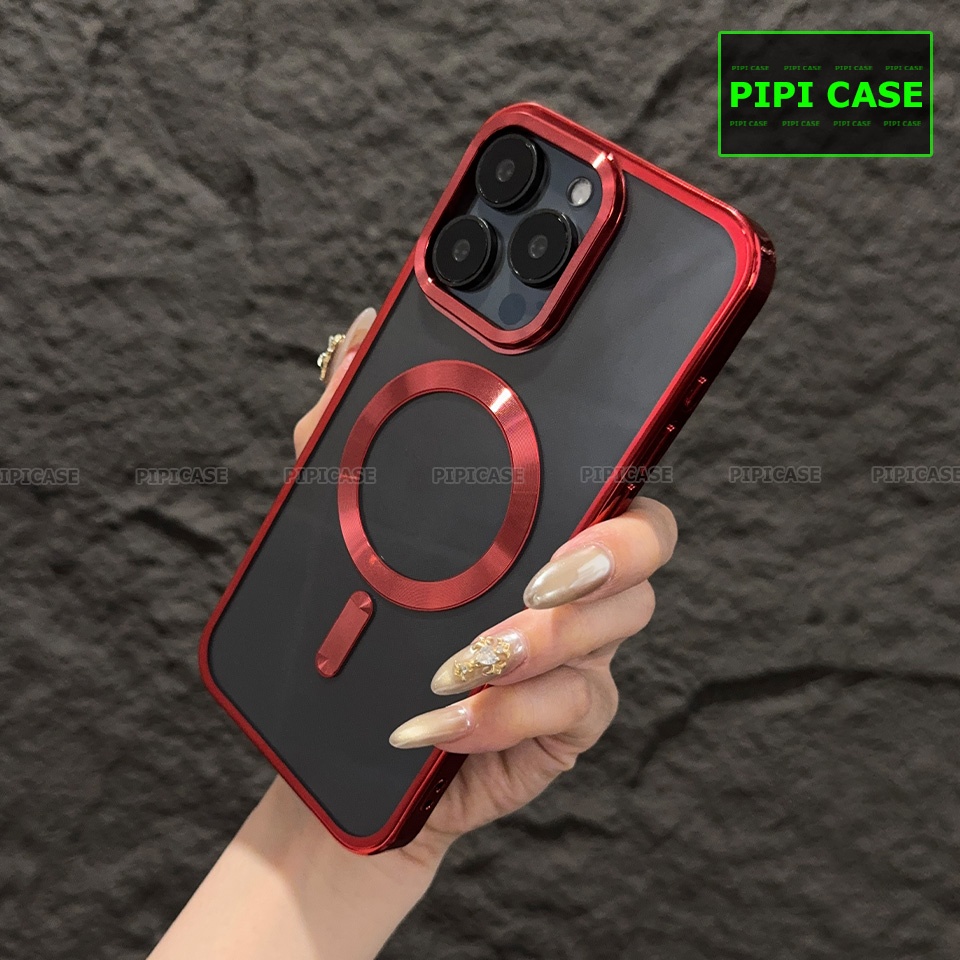 Ốp Lưng iPhone 12 Pro Max - Ticker - Đỏ