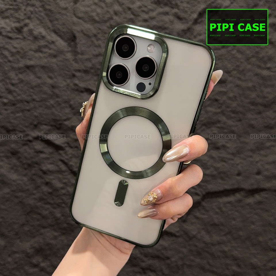 Ốp Lưng iPhone 12 Pro Max - Ticker - Xanh Lá