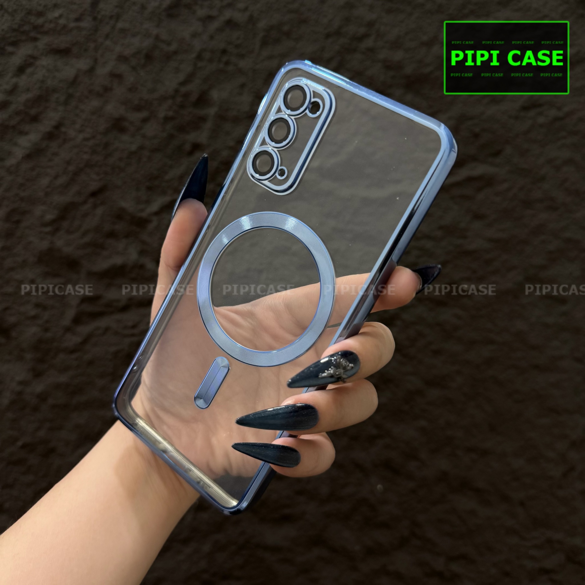 Ốp Lưng Samsung S20 5G - Ticker - Xanh Nhạt