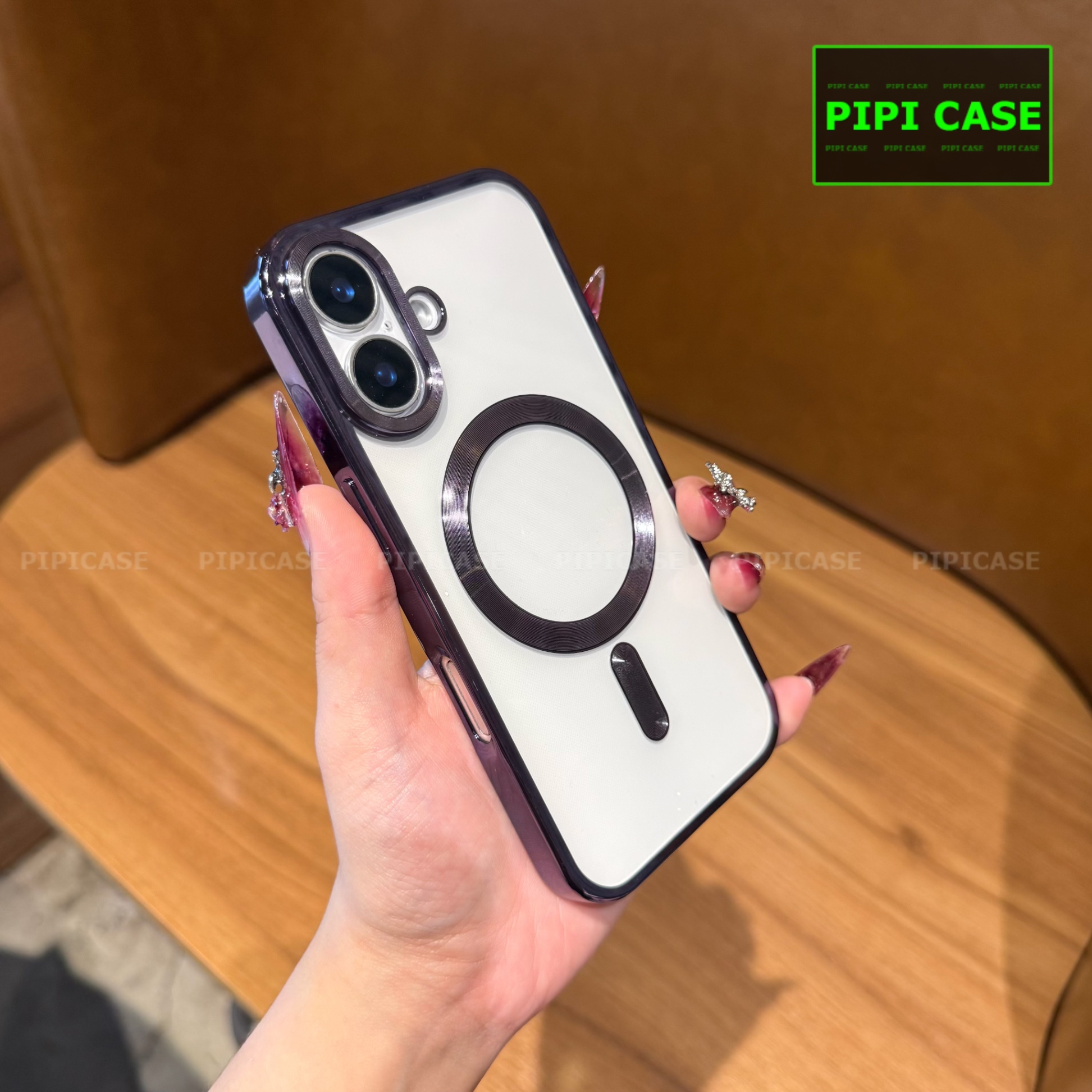 Ốp Lưng iPhone 16 Plus - Ticker - Tím