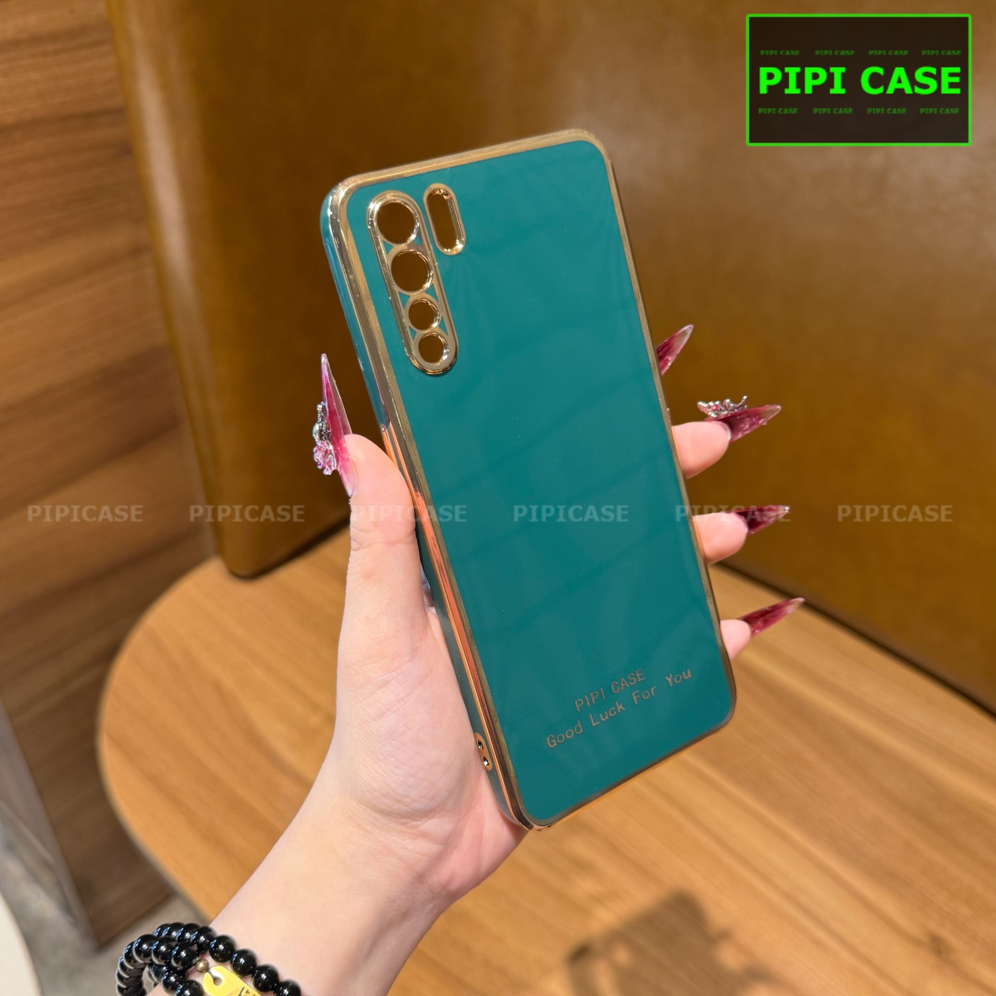 Ốp Lưng Oppo Reno 3 - Royal - Xanh Lá