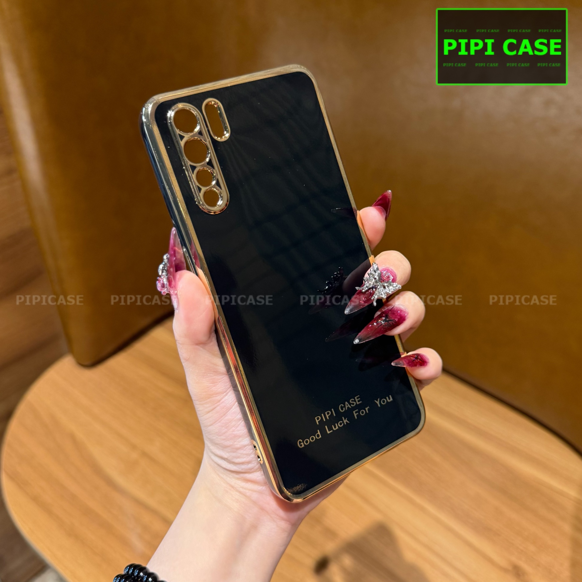 Ốp Lưng Oppo Reno 3 - Royal - Đen