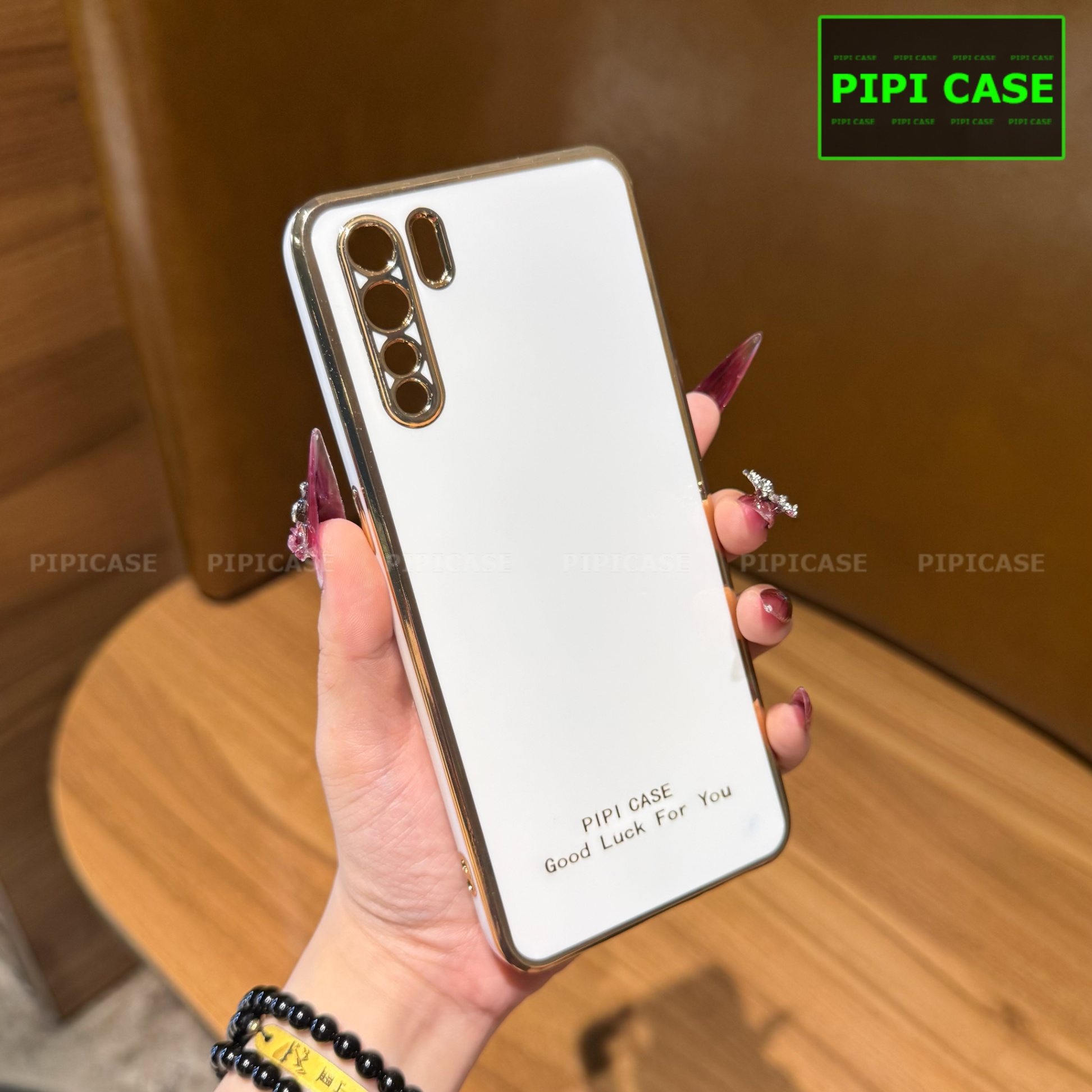Ốp Lưng Oppo Reno 3 - Royal - Trắng
