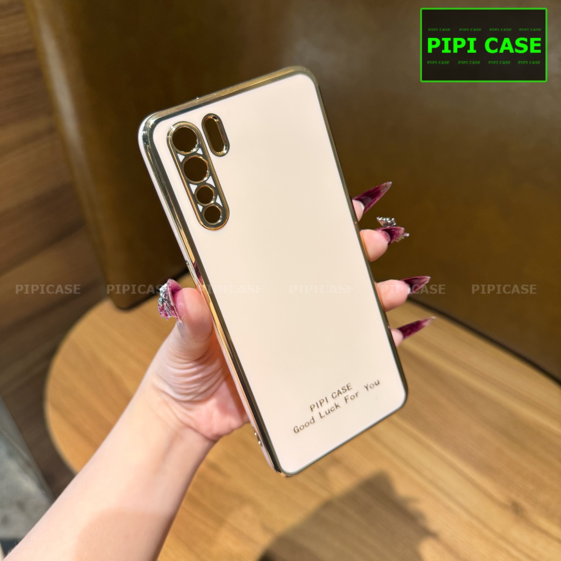 Ốp Lưng Oppo Reno 3 - Royal - Vàng Hồng