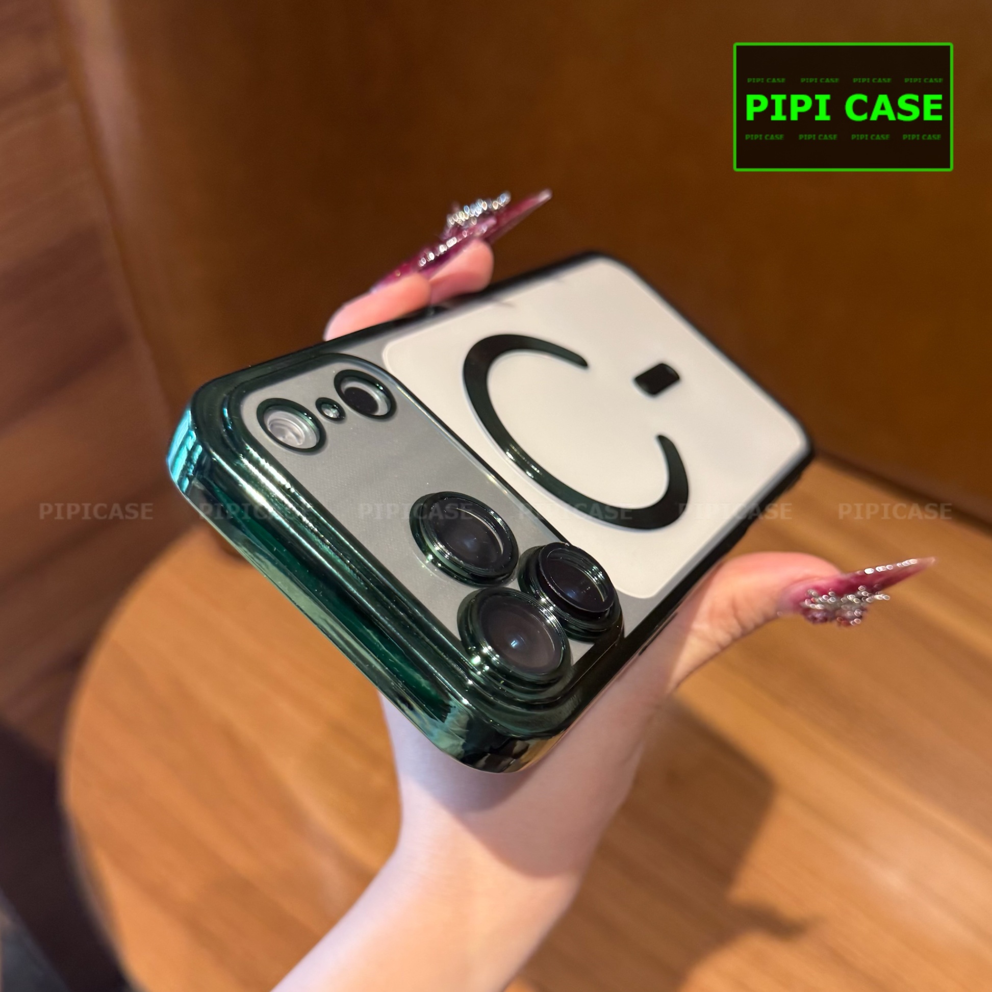 Ốp Lưng iPhone 17 Pro Max - VCA - Xanh Lá