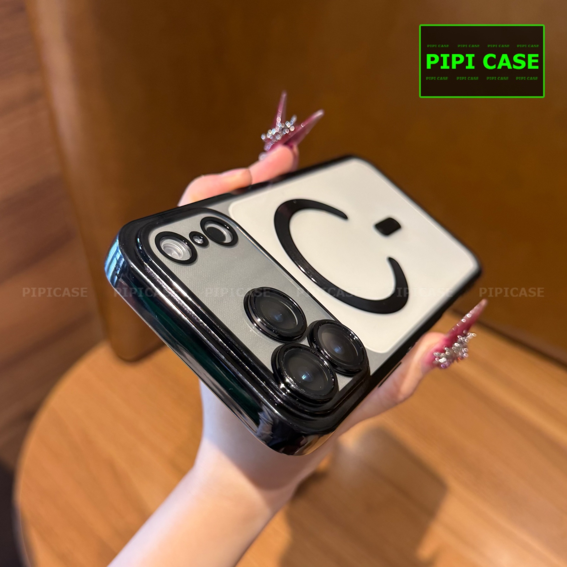 Ốp Lưng iPhone 17 Pro Max - VCA - Đen