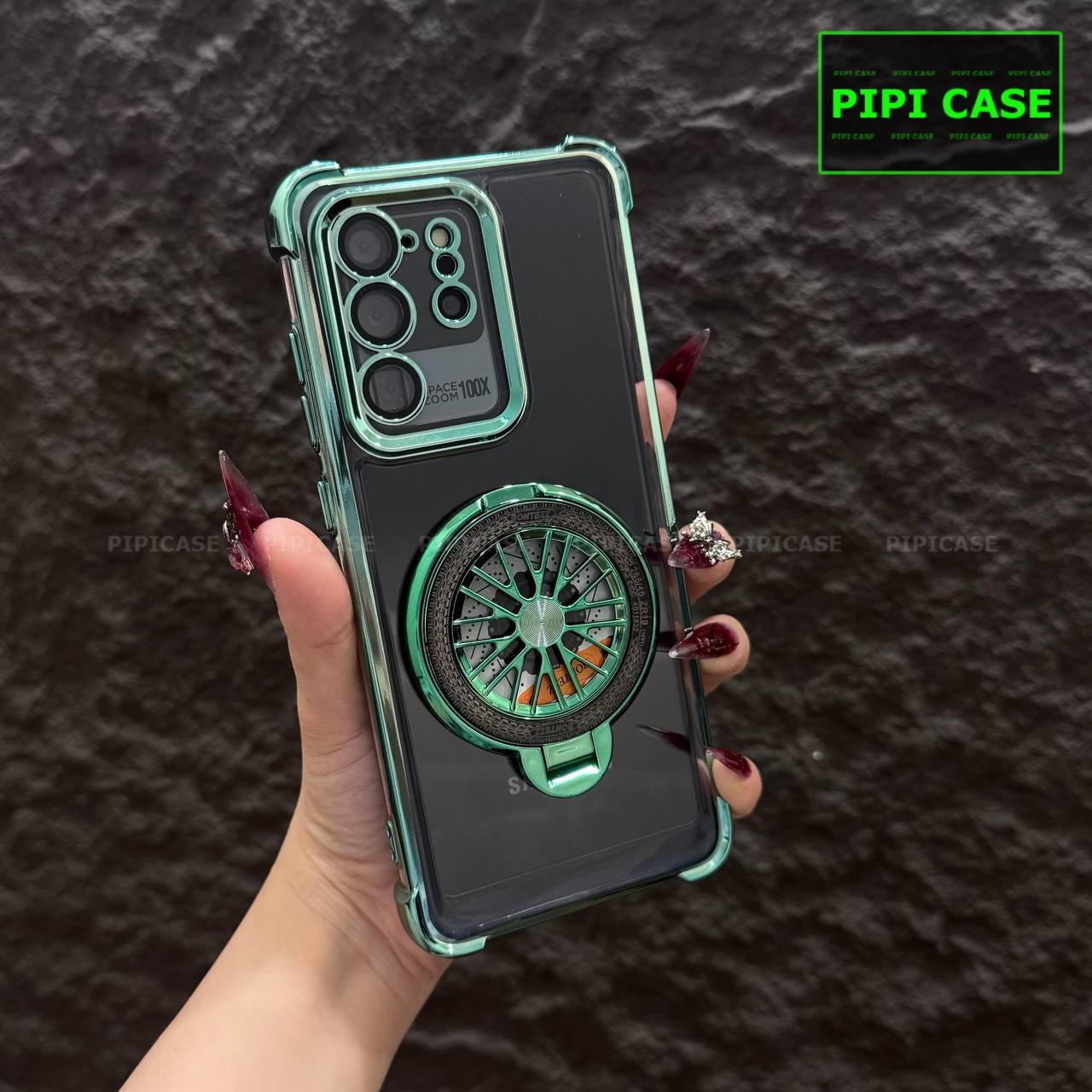 Ốp Lưng Samsung S20 Ultra 5G - AB - Xanh Lá